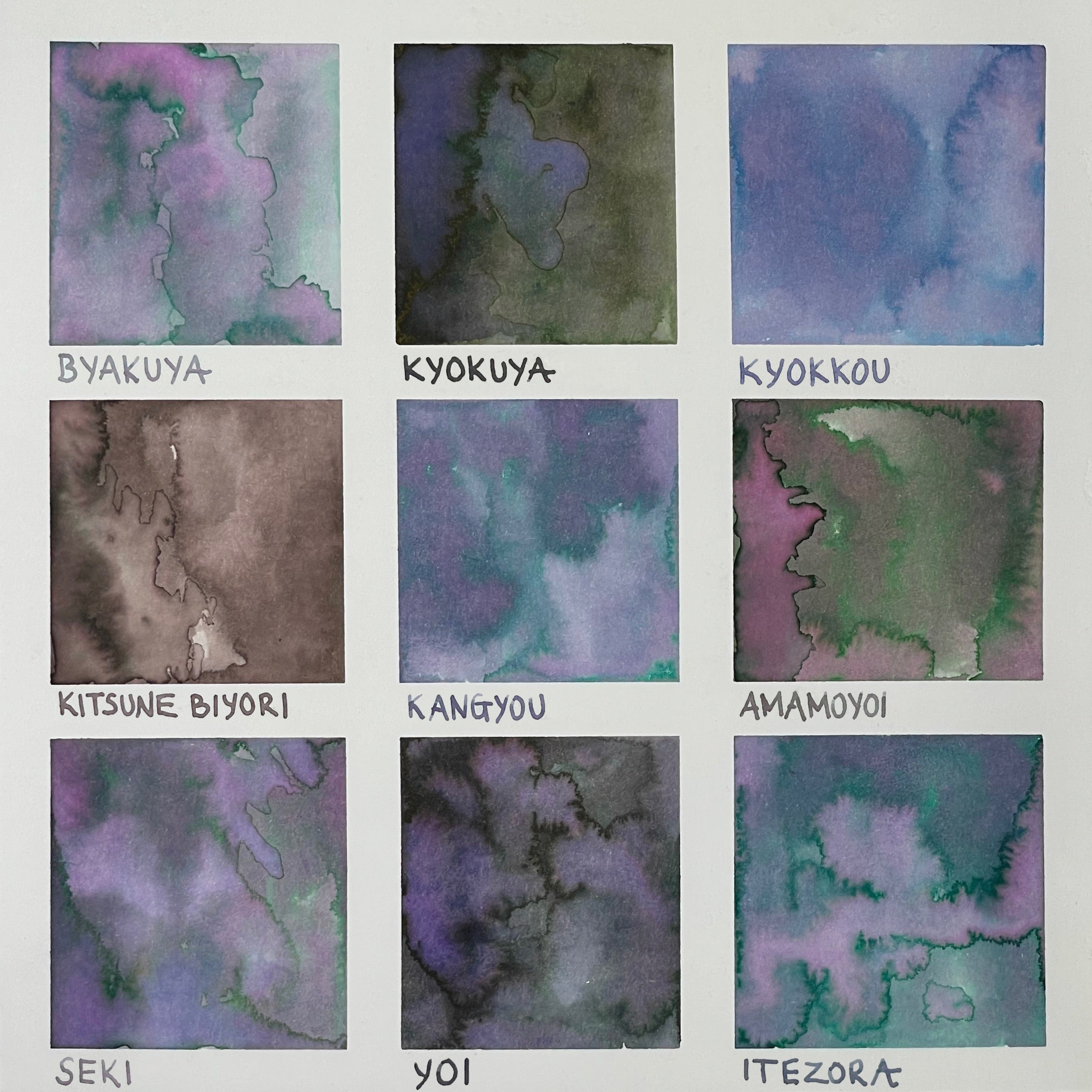 Sailor Yurameku - These New Inks Are Full of Surprises! - Pen Boutique Ltd