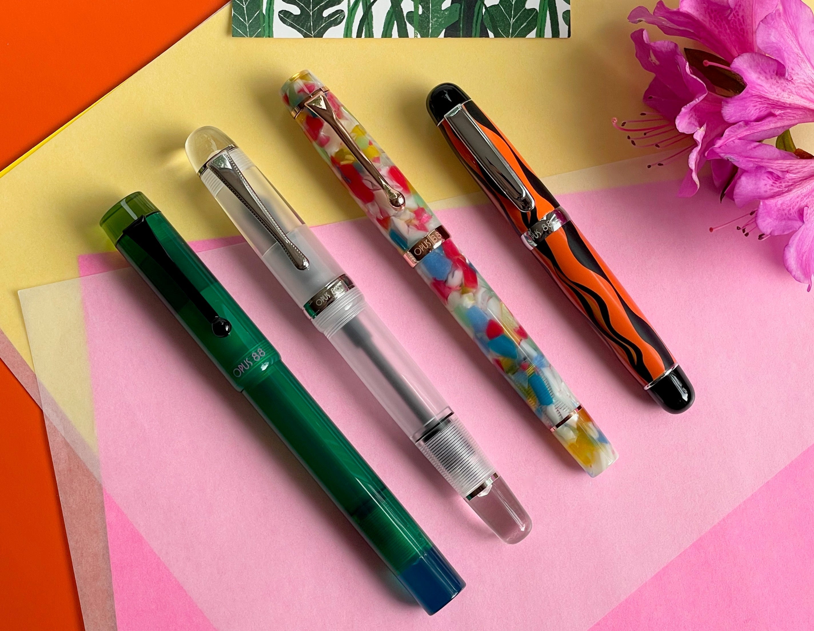 Opus 88 -- Eye-catching Eyedroppers! - Pen Boutique Ltd
