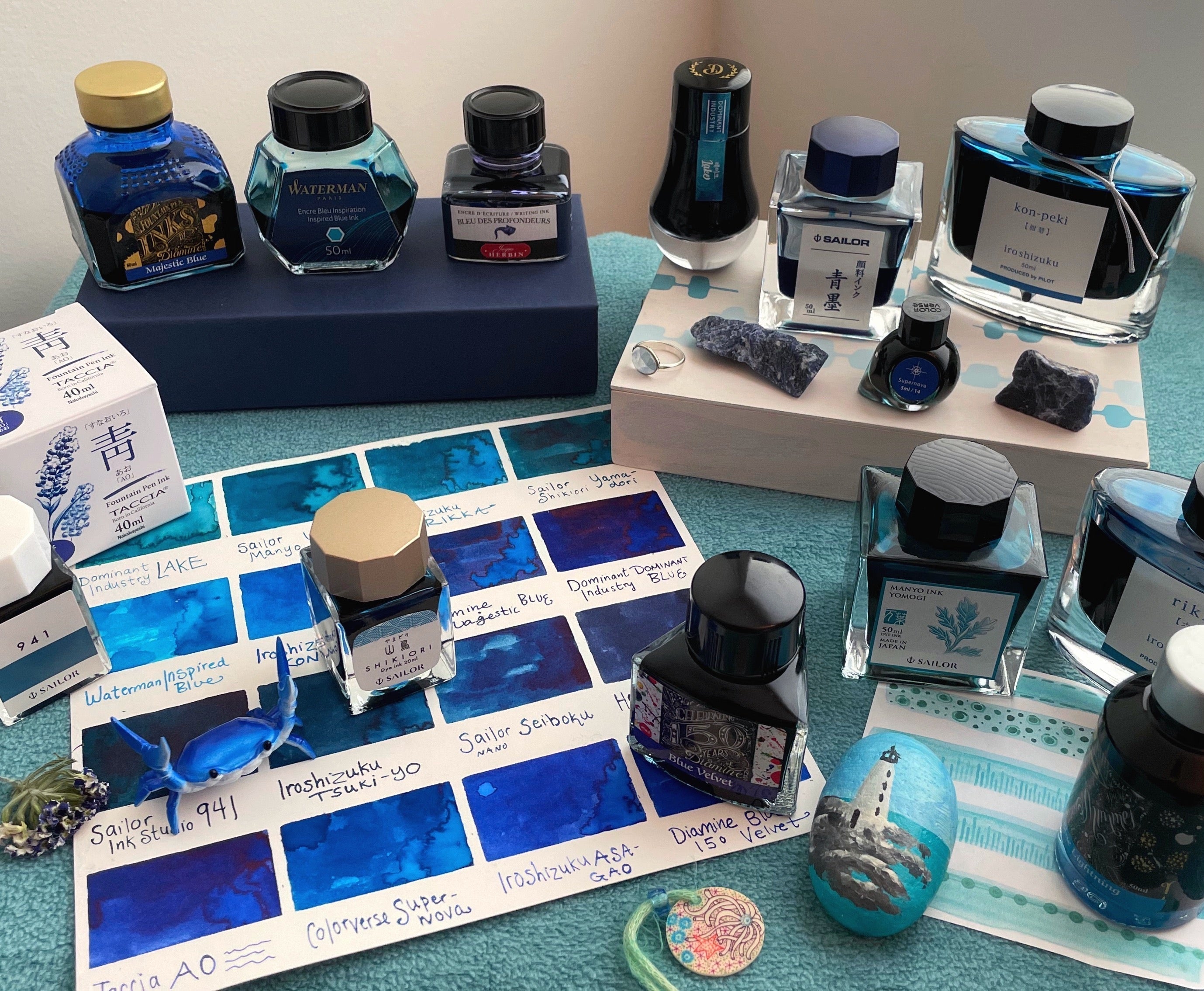 Why Blue? A Rumination on Inks, Pens, and the People Who Love the World’s Favorite Color - Pen Boutique Ltd