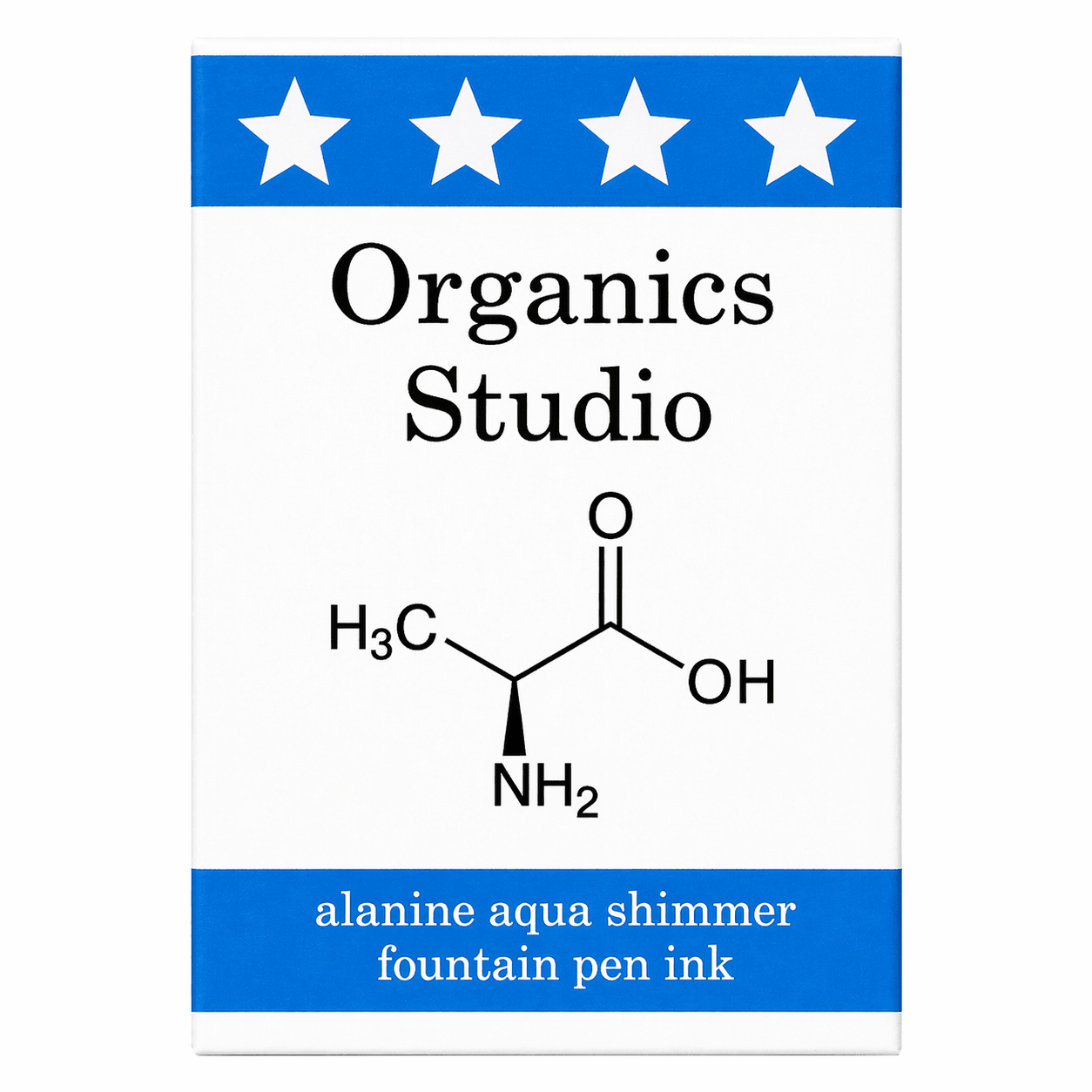 Organics Studio Ink Bottle - Alanine (TEAL SHIMMER) - Pen Boutique Ltd