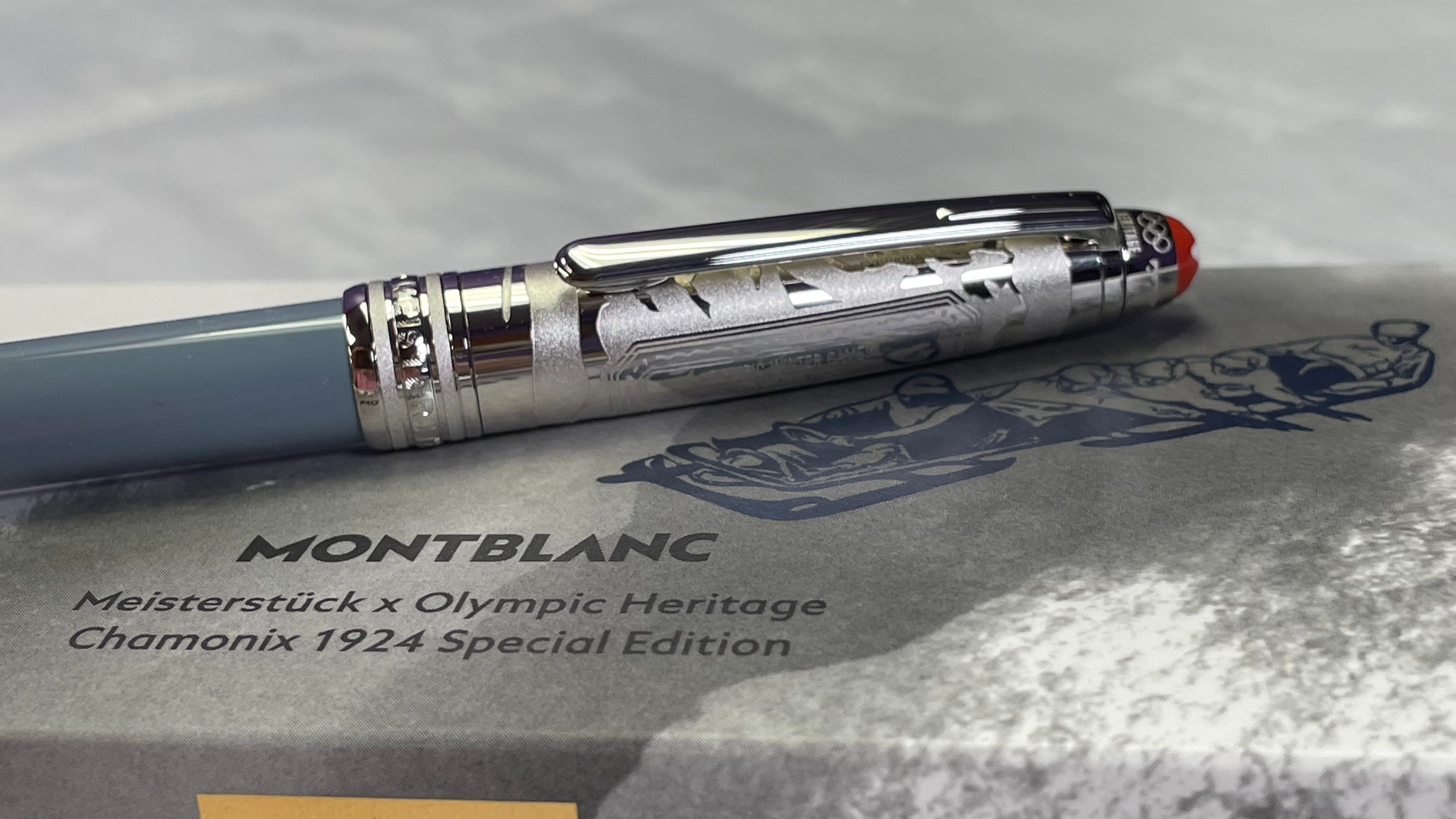 Montblanc Meisterstuck Ballpoint Pen - 164 Olympics Chamonix - Doue - Pen Boutique Ltd