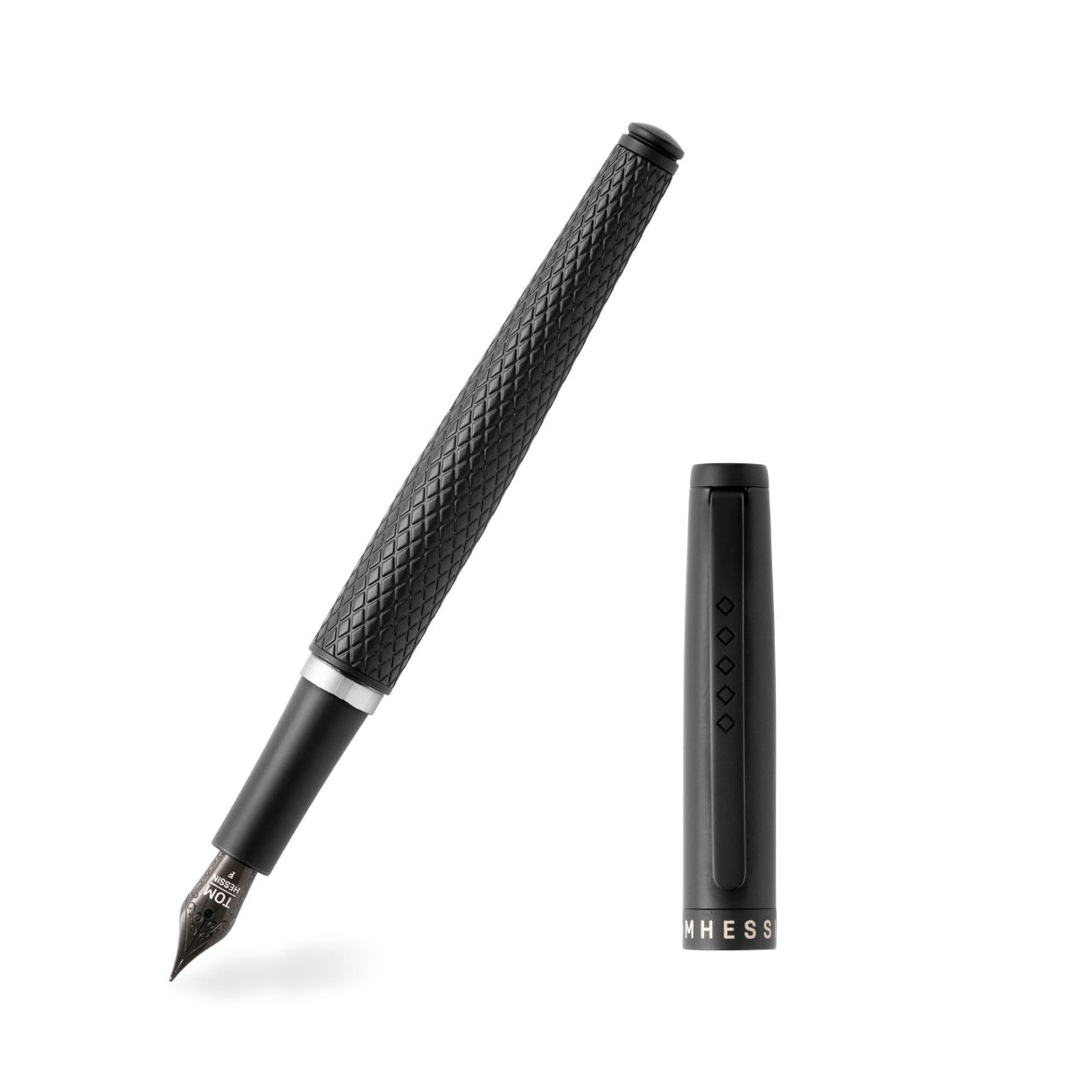 Tom Hessin Magnetic Carbon Fountain Pen - Pen Boutique Ltd