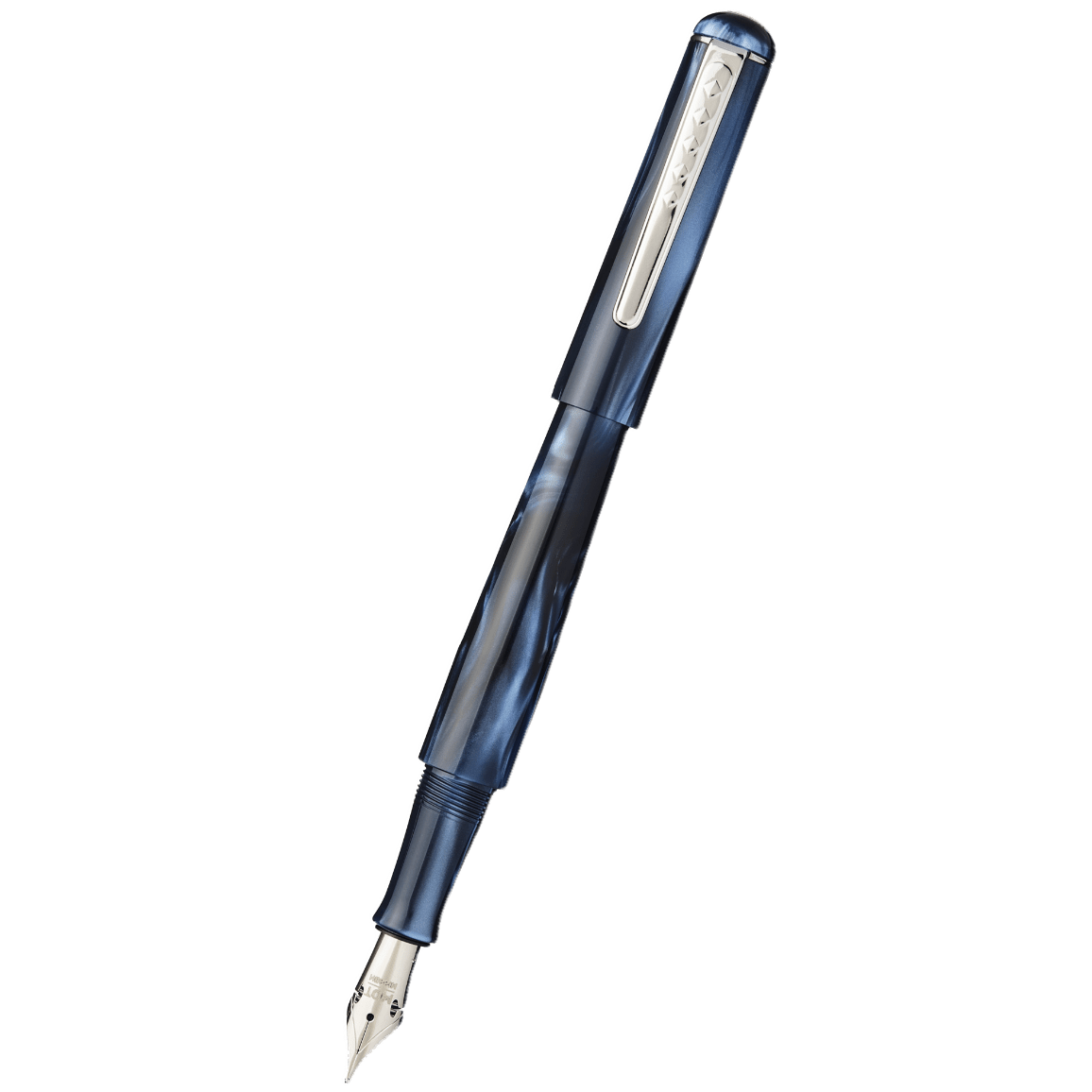 Tom Hessin Charles "Signature Blue" Fountain Pen - Pen Boutique Ltd