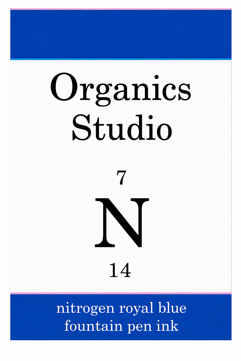 Organics Studio Ink Bottle - Nitrogen Royal Blue (SHEEN) - Pen Boutique Ltd