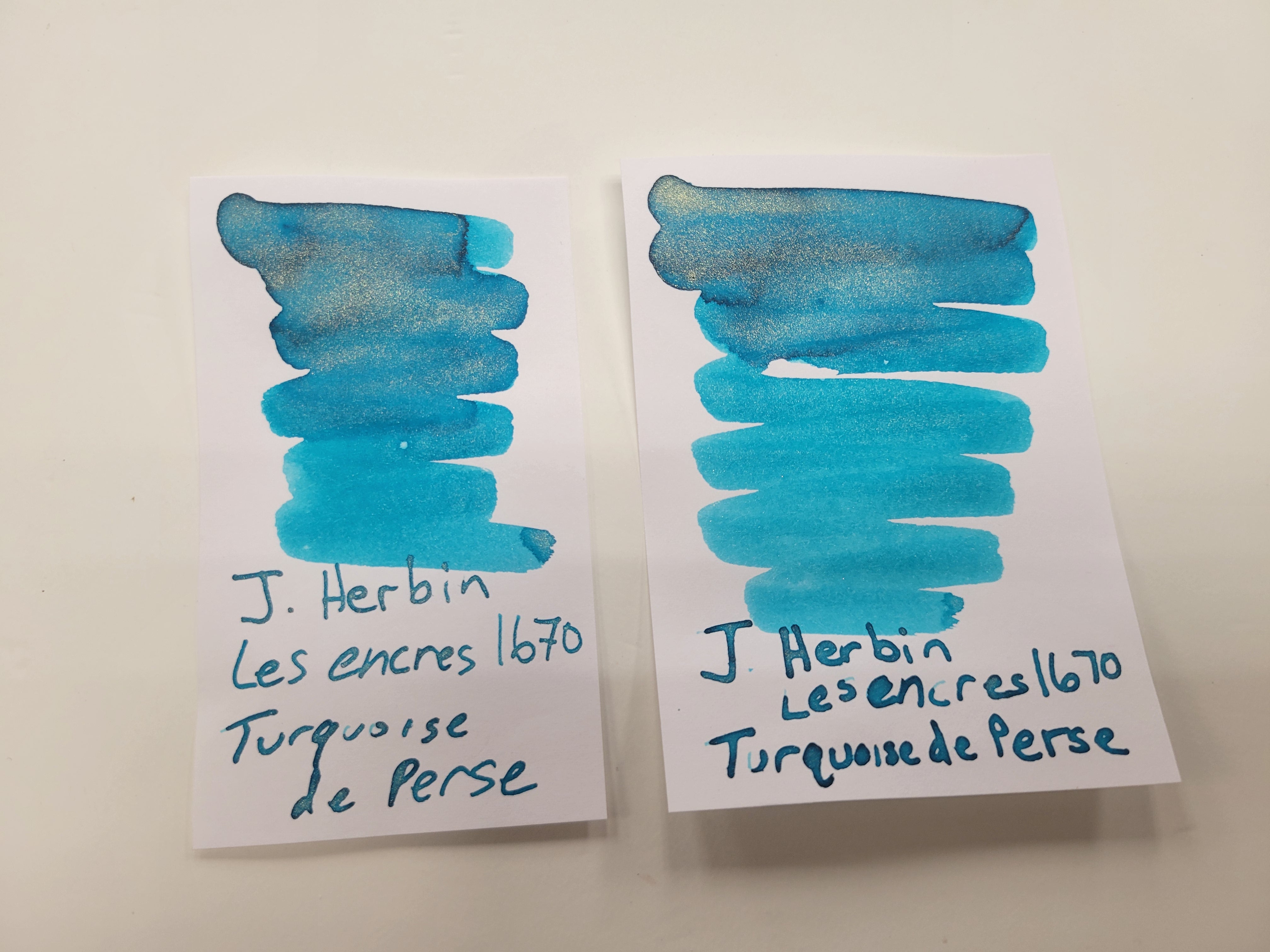 J. Herbin 1670 Anniversary Ink - Turquoise de Perse - Pen Boutique Ltd