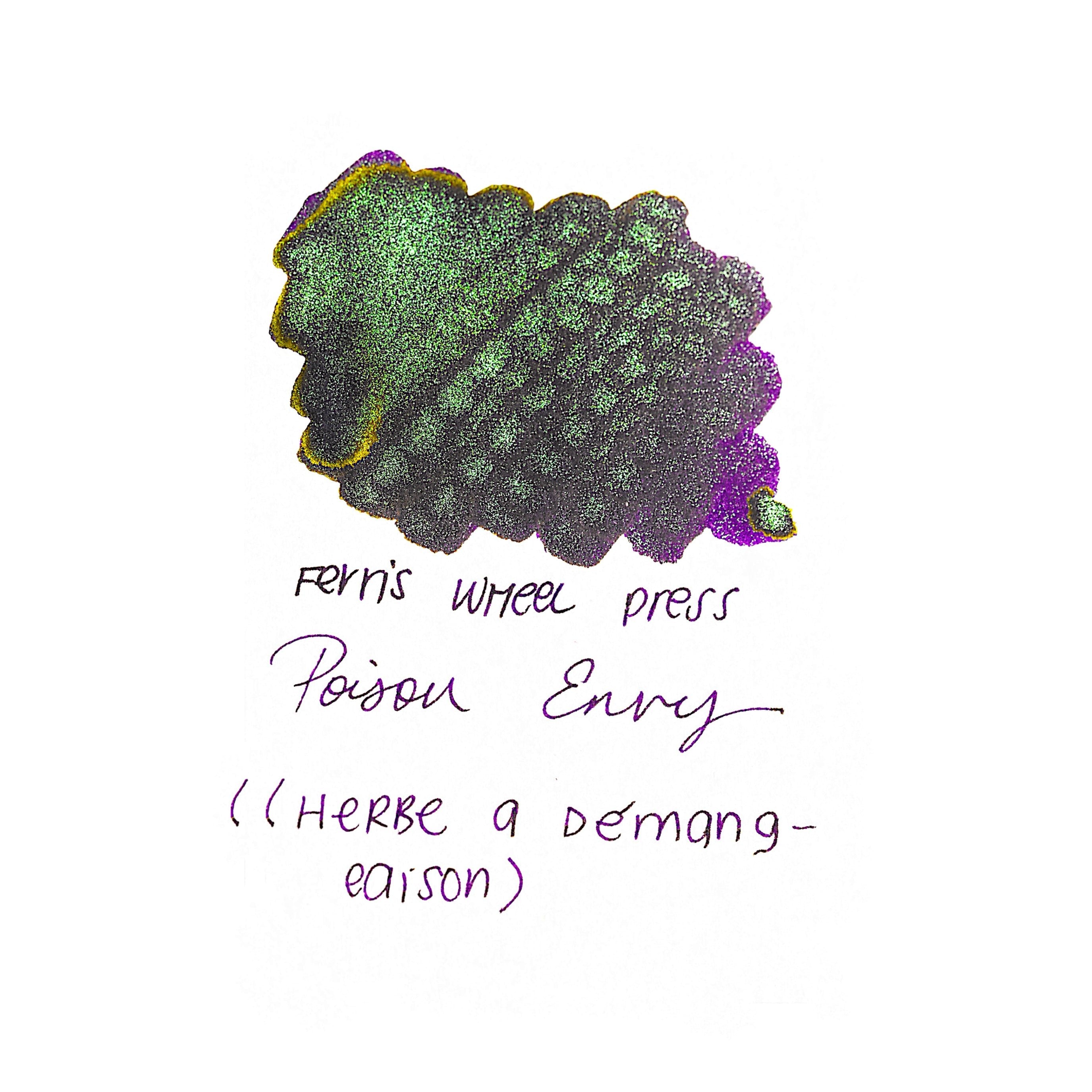 Ferris Wheel Press FerriTales Ink Bottle - Once Upon a Time | Poison Envy - 20ml - Pen Boutique Ltd