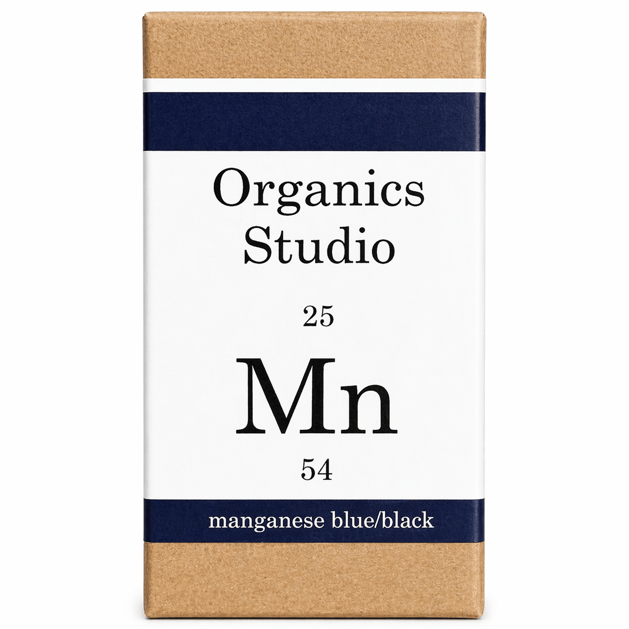 Organics Studio Periodic Table Ink Bottle - Manganese Blue Black - Pen Boutique Ltd