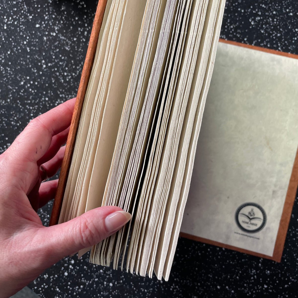 Monk Paper Hard Cover Journal - Cutch - Pen Boutique Ltd