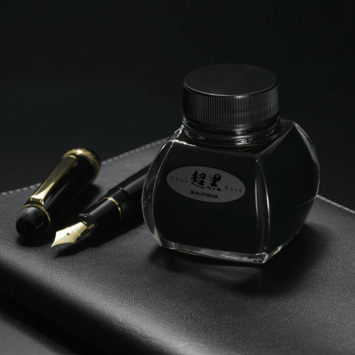 Platinum Ink Bottle - Chou Kuro - 60ml - Pen Boutique Ltd