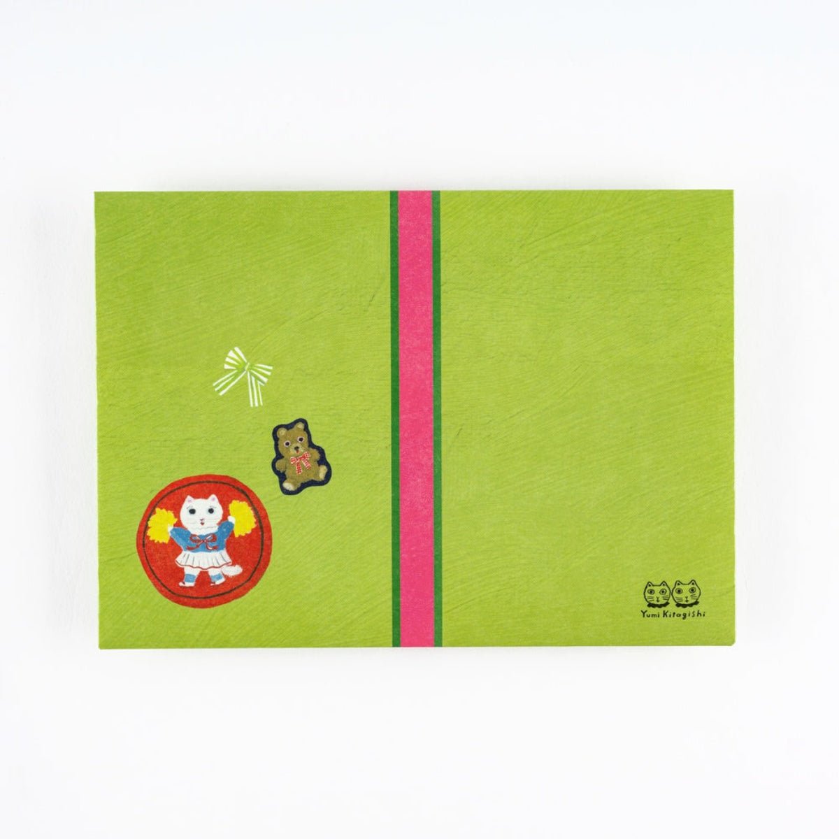 Hobonichi Mini Folder - Yumi Kitagishi: White Cat’s - Pen Boutique Ltd
