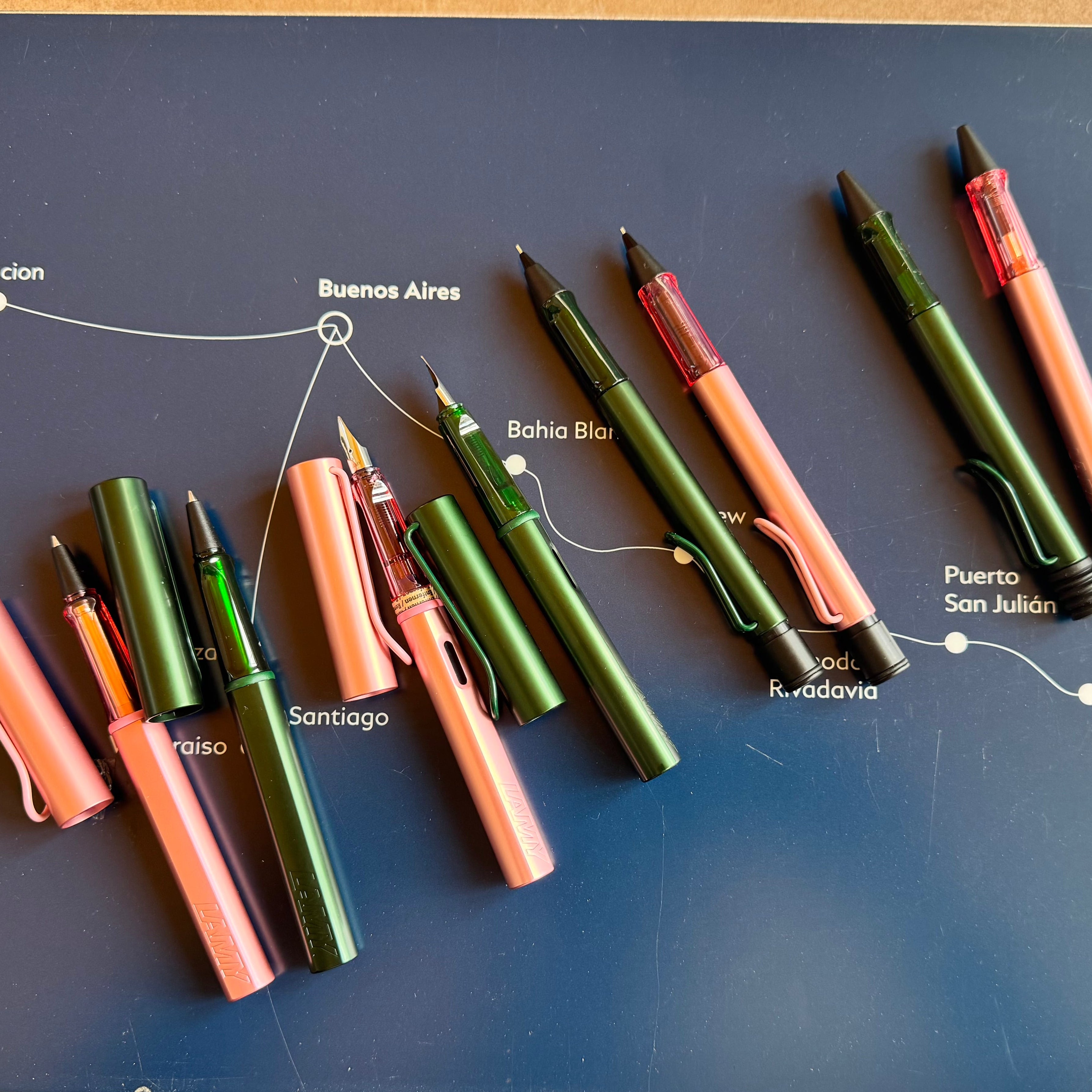 Lamy AL - Star Ballpoint Pen - Flamingo (Special Edition) - Pen Boutique Ltd