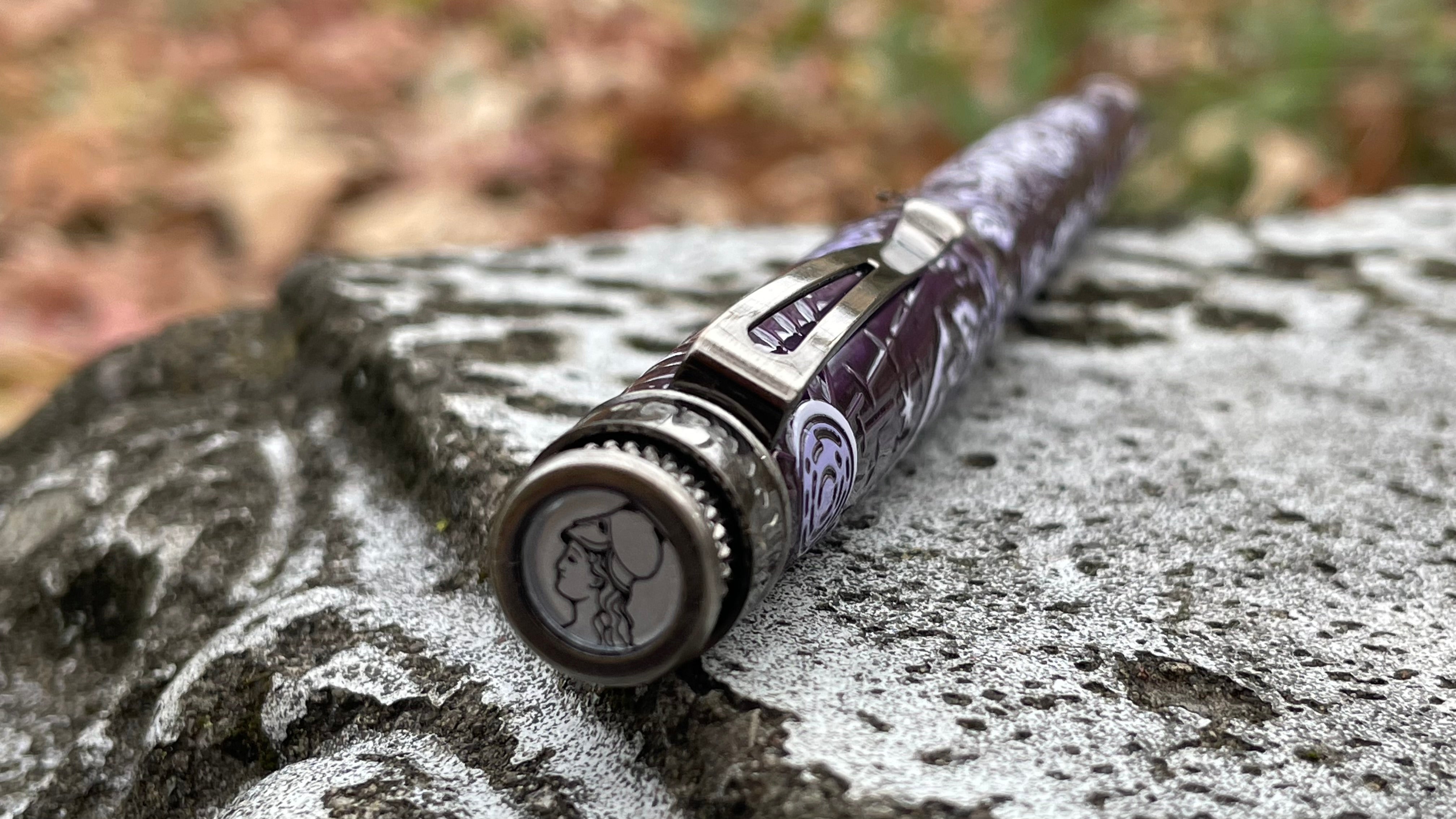Retro 51 Tornado x Pen Boutique Exclusive Fountain Pen - Raven 3 - 2024 Edition - Pen Boutique Ltd