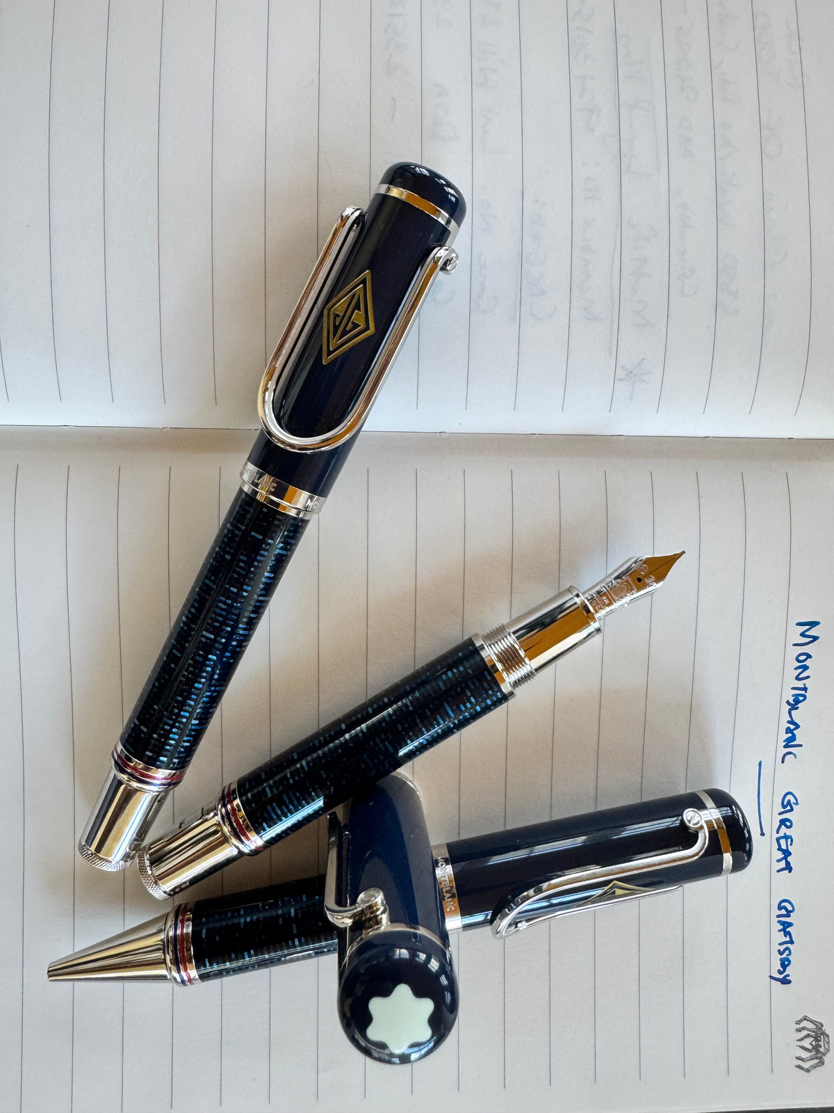 Montblanc Great Characters Rollerball Pen - Great Gatsby (Special Edition) - Pen Boutique Ltd