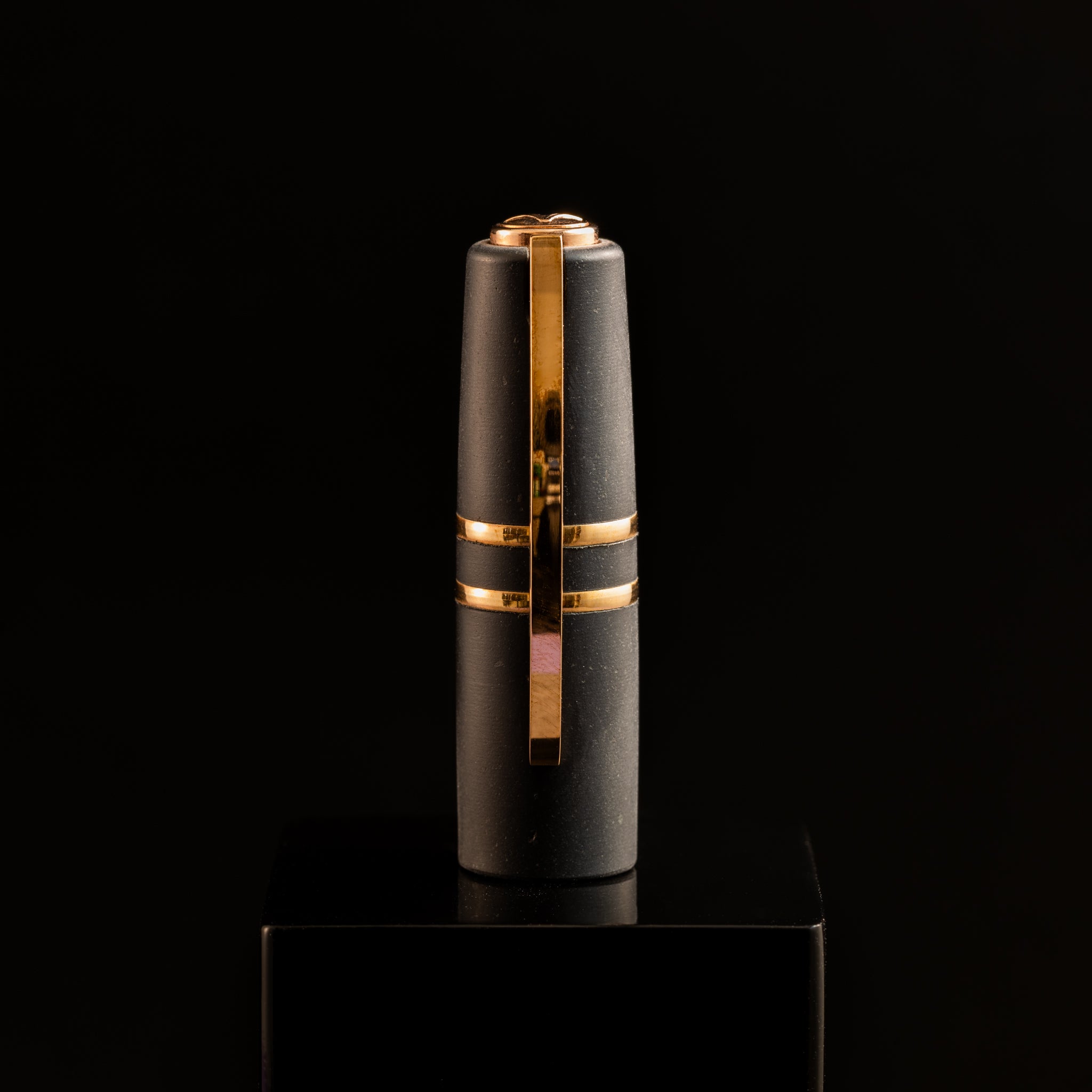 Visconti Homo Sapiens Fountain Pen – Volcano Lava Black – Bronze Trim - Pen Boutique Ltd