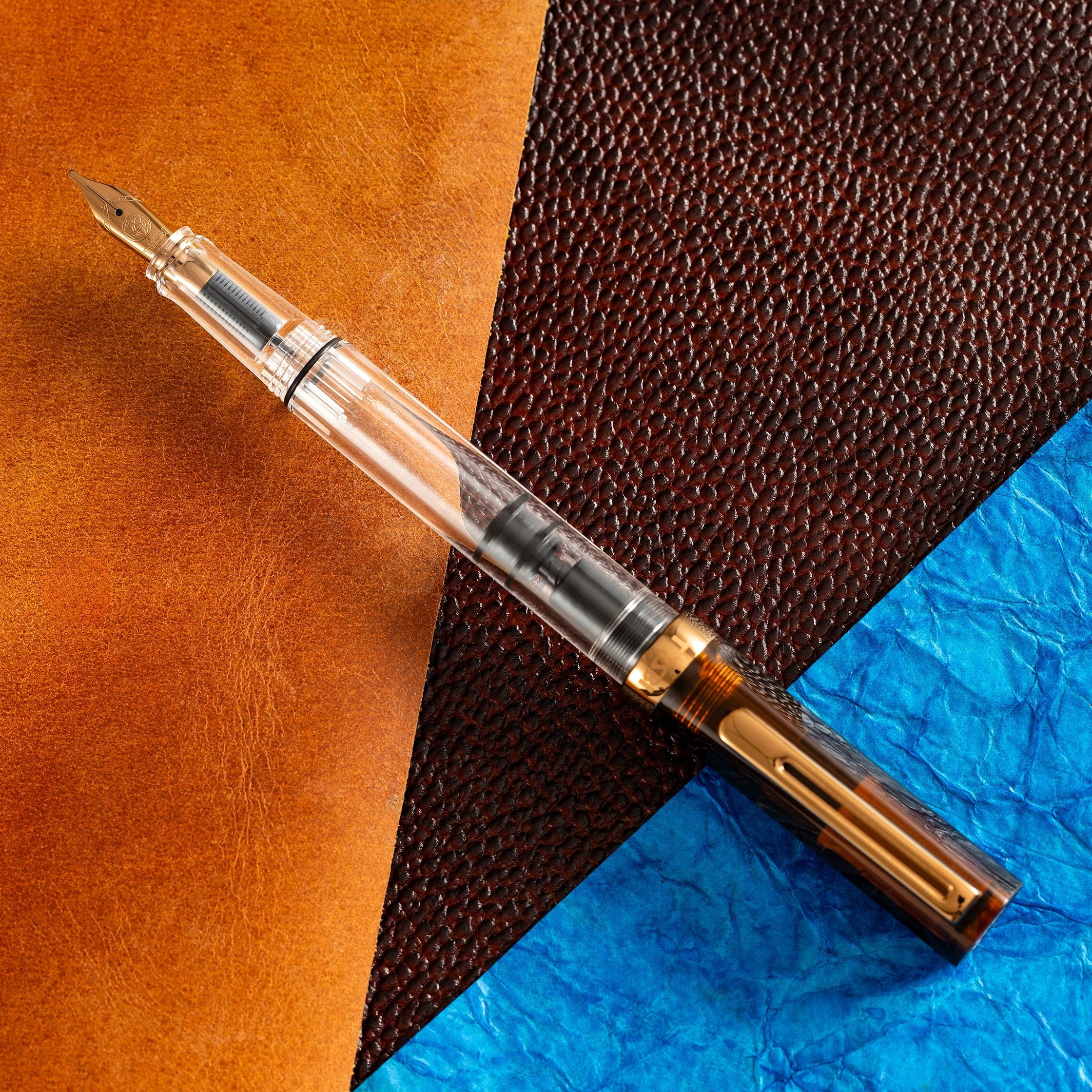 TWSBI Eco Fountain Pen - RootBeer - Bronze Trim - Pen Boutique Ltd