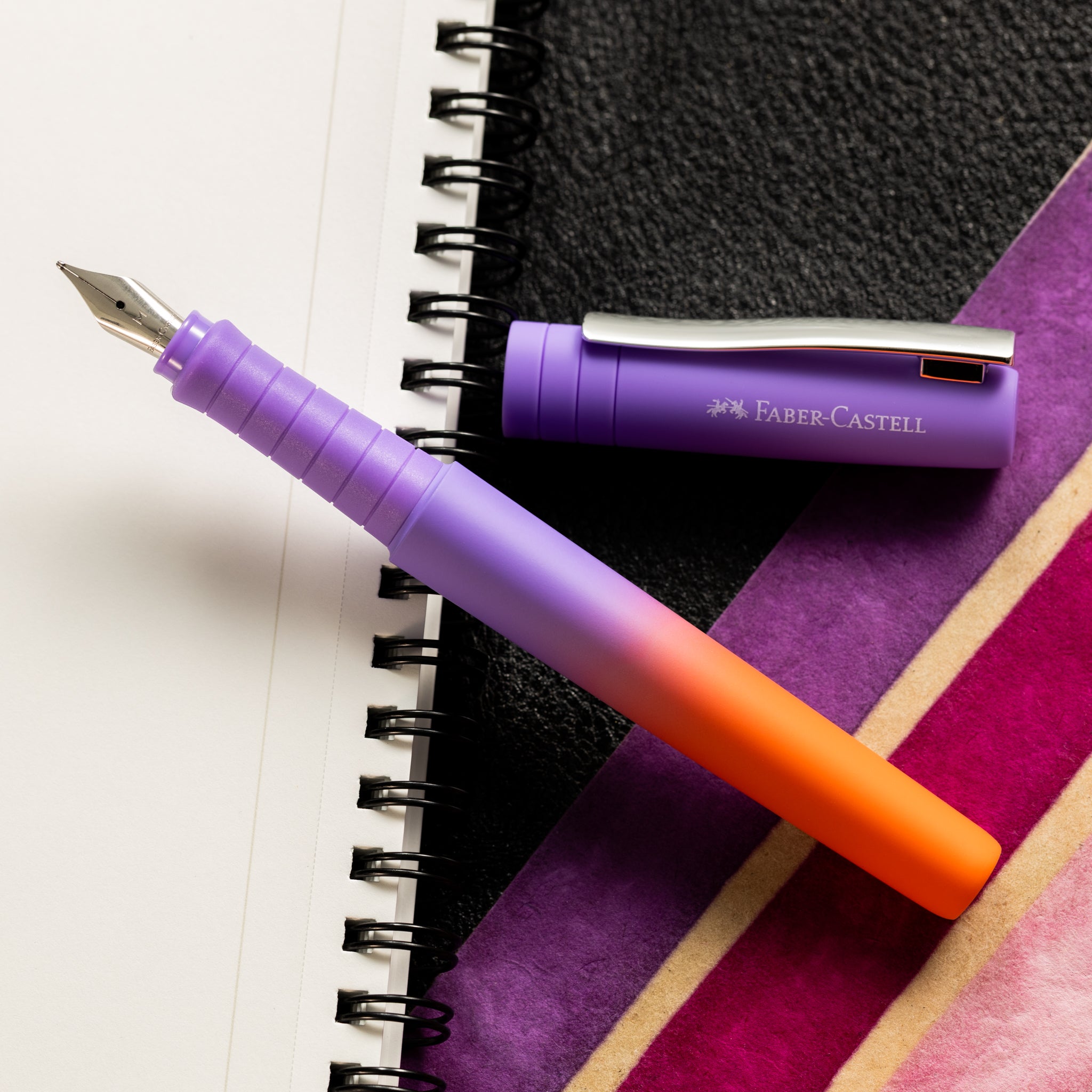 Faber - Castell Poly Flow Fountain Pen - Punch Melon - Pen Boutique Ltd