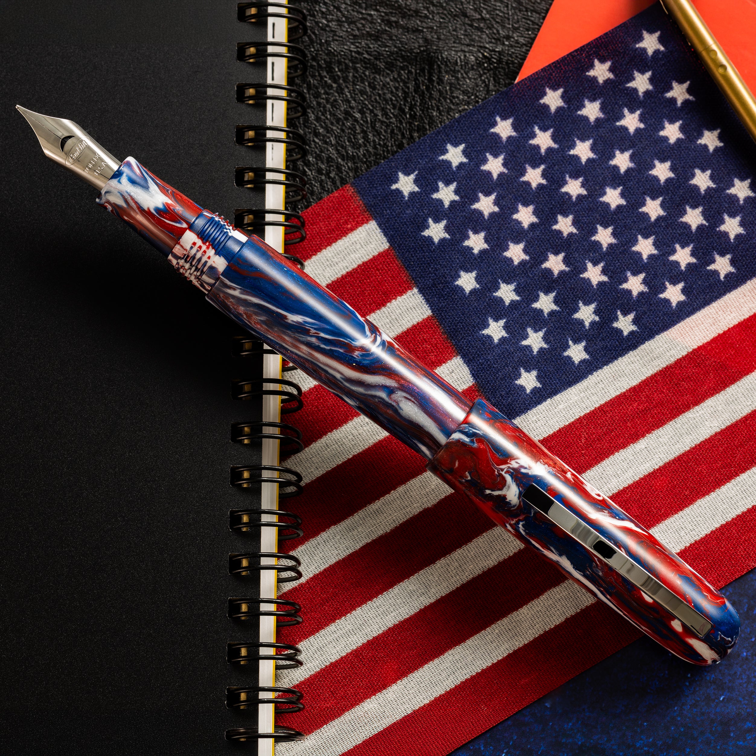 Conklin All American Collection Fountain Pen - Limited Edition - USA 250 Anniversary - Pen Boutique Ltd