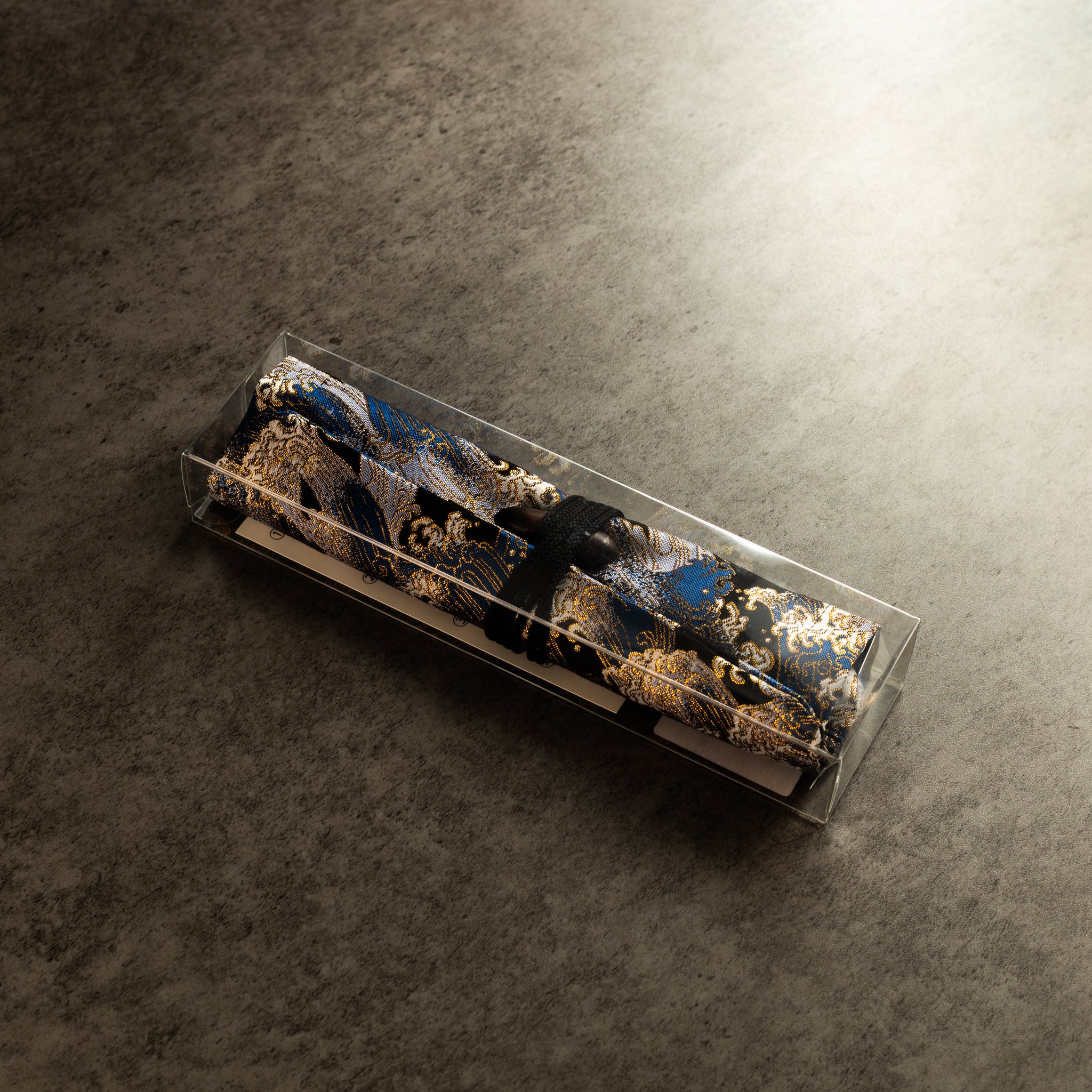 Taccia Kimono Pen Roll - Wave - 4 Slot - Small - Pen Boutique Ltd