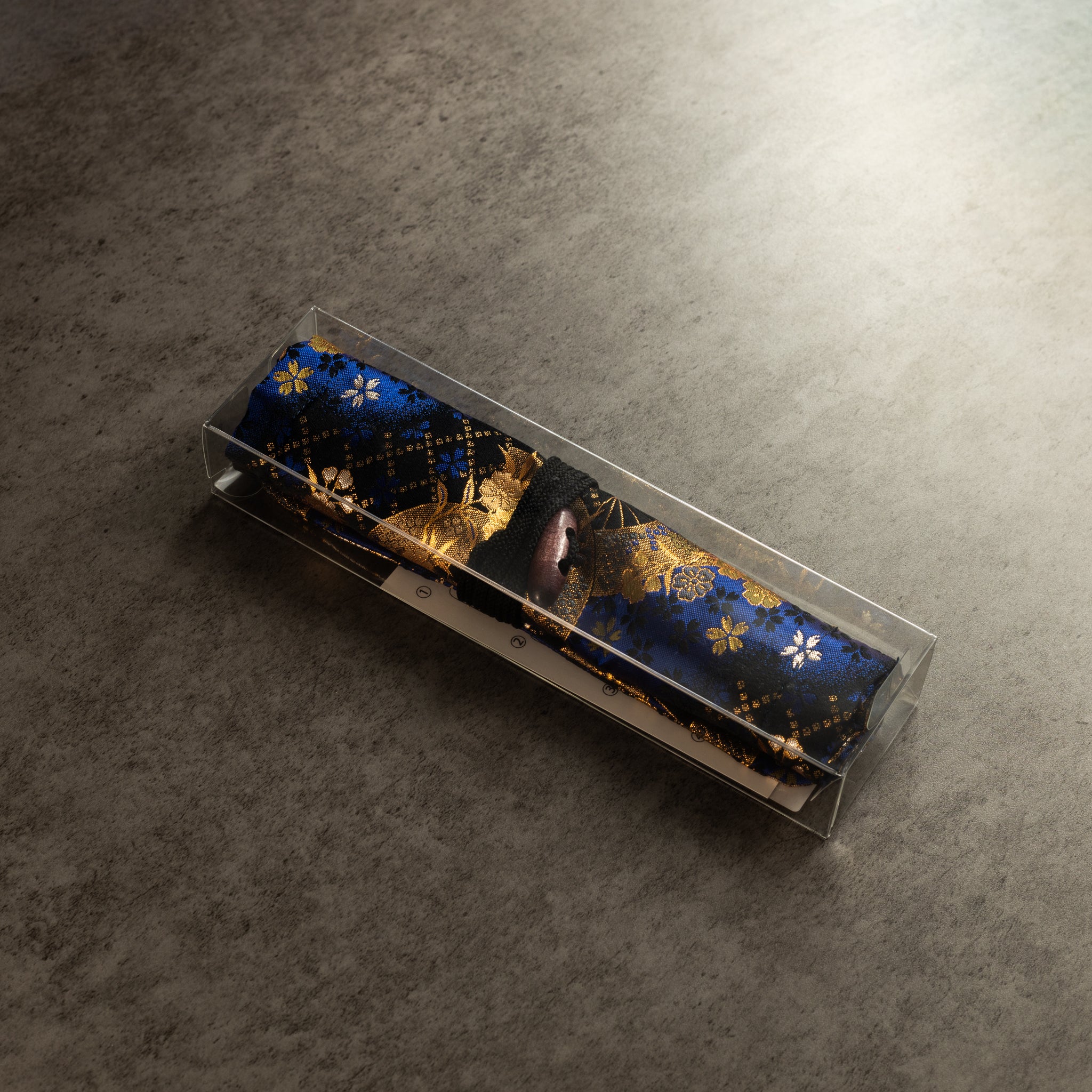 Taccia Kimono Pen Roll - Midnight Sakura - 4 Slot - Small - Pen Boutique Ltd