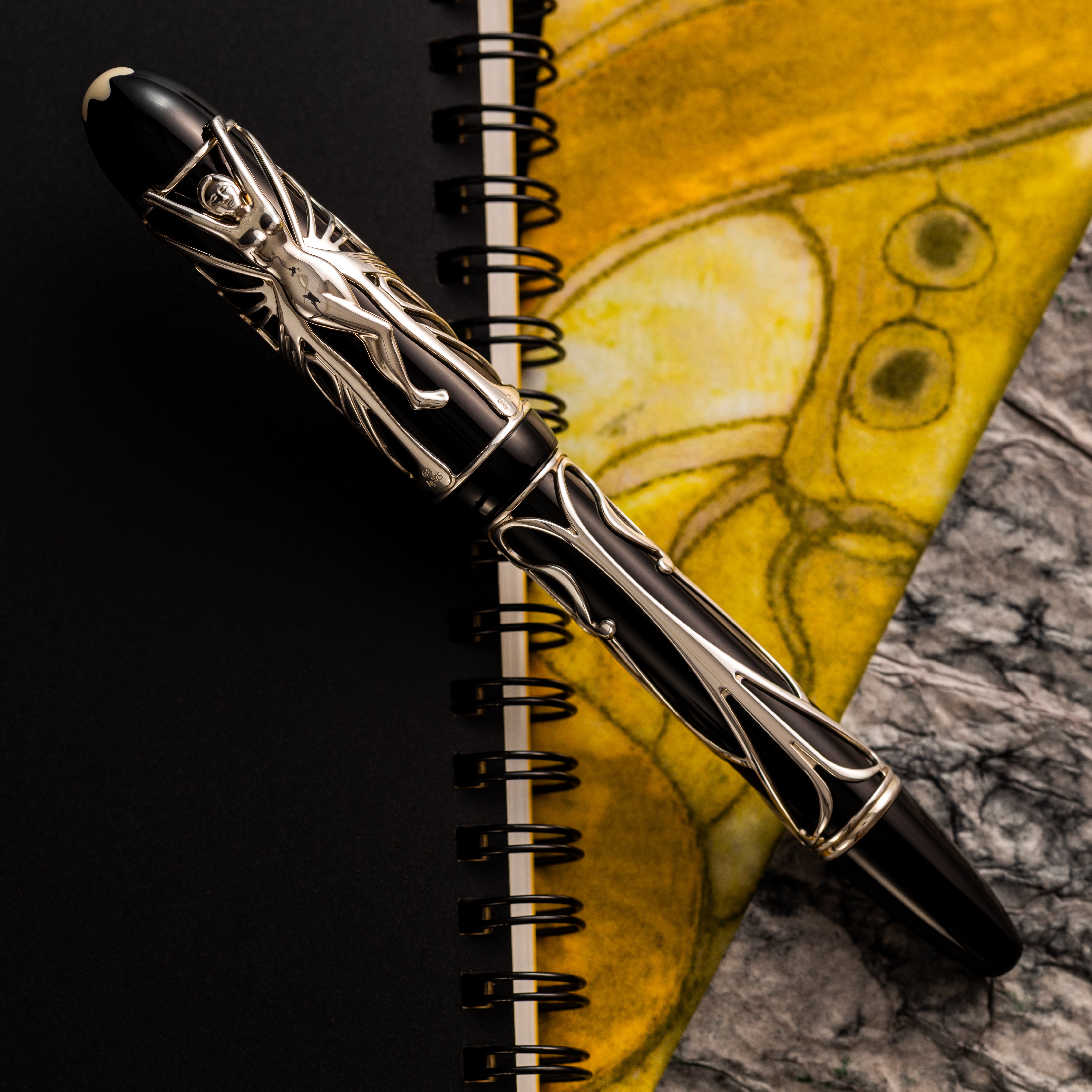 Montblanc Patron of Art Fountain Pen - Andrew Carnegie (Limited Edition 4810) - Pen Boutique Ltd