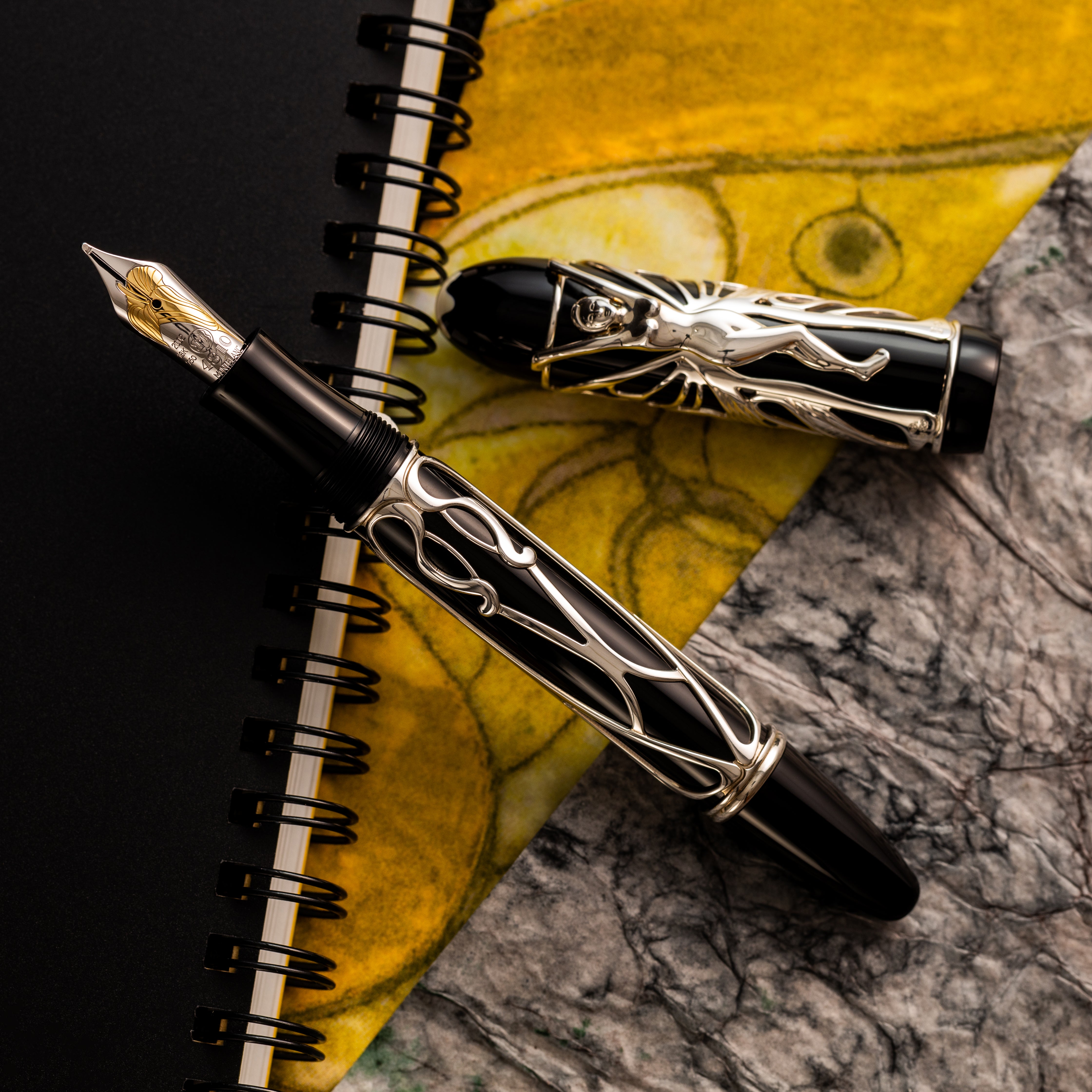 Montblanc Patron of Art Fountain Pen - Andrew Carnegie (Limited Edition 4810) - Pen Boutique Ltd