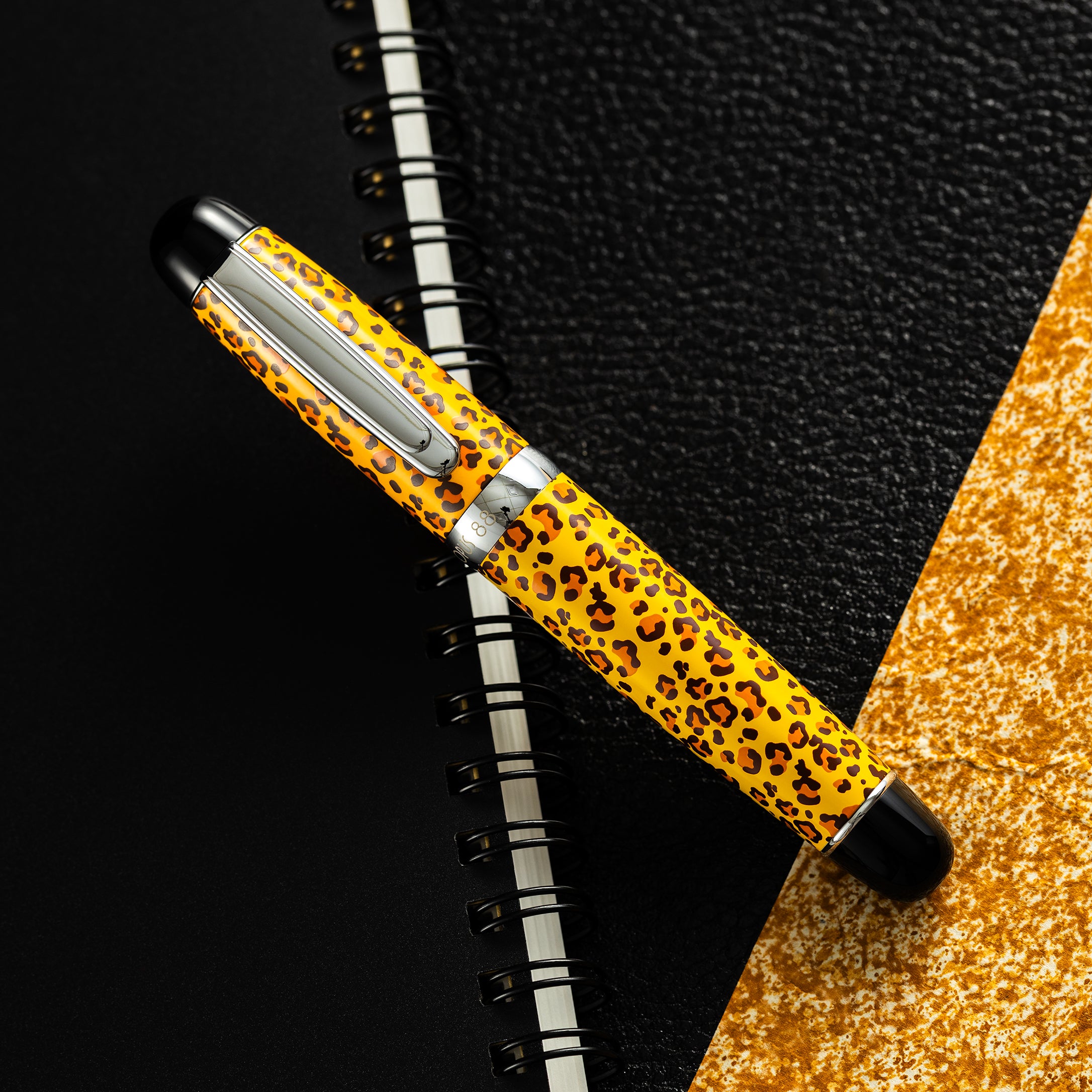 Opus 88 Mini Fountain Pen - Mara Leopard - Pen Boutique Ltd