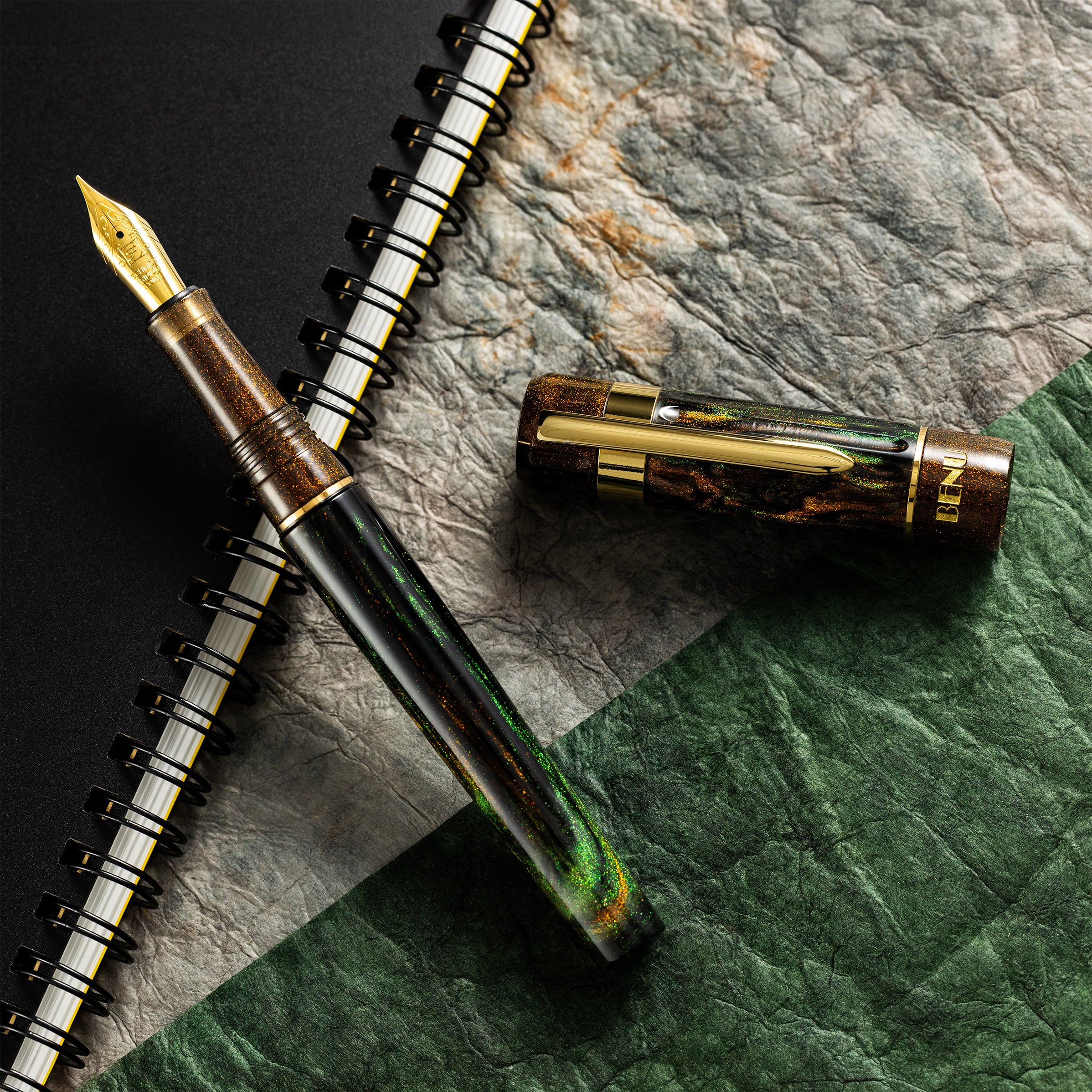 Benu Tribute Fountain Pen - Cézanne - Pen Boutique Ltd