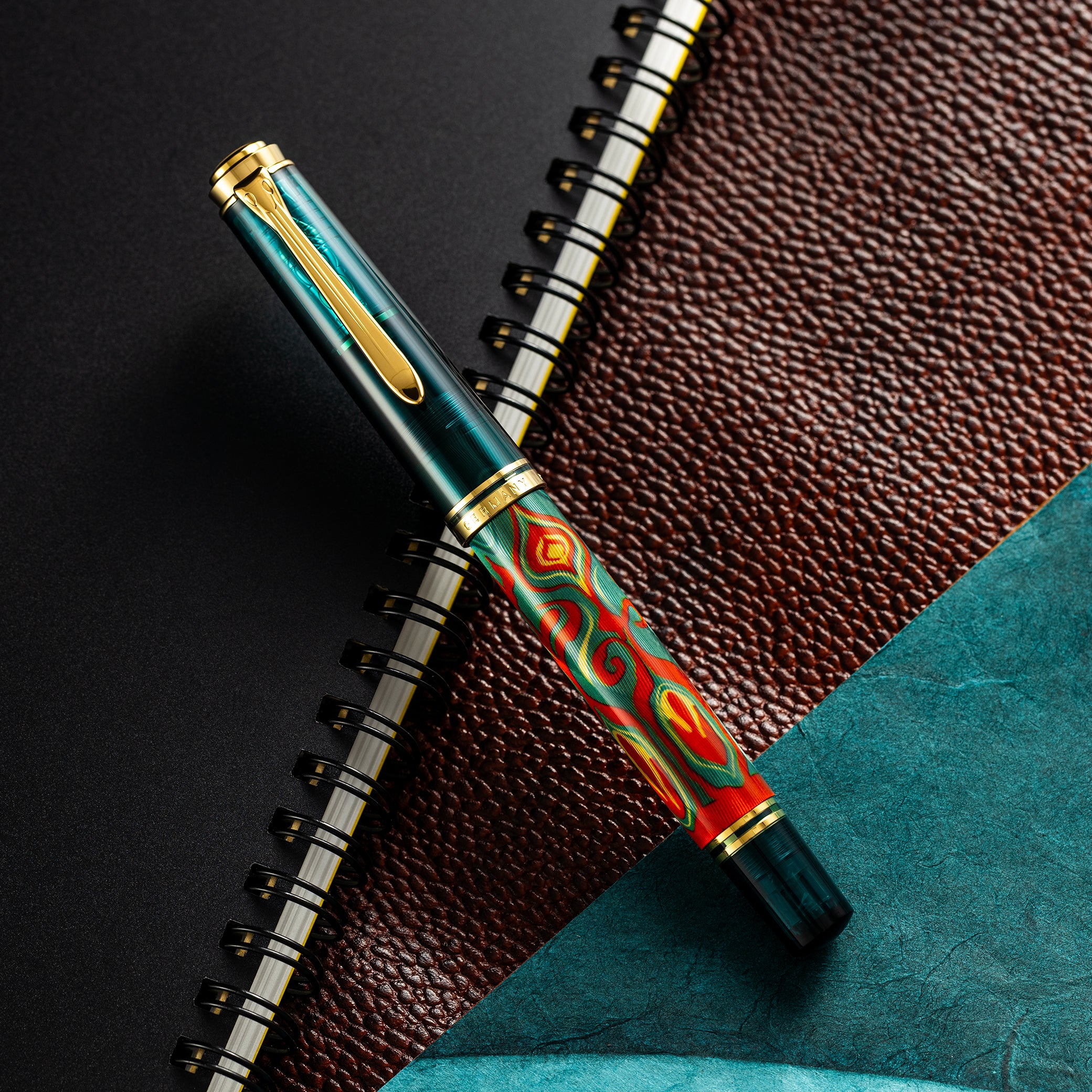 Pelikan Souverän® M601 Fountain Pen - Art Collection II Rudi Rother (Special Edition)-Pen Boutique Ltd