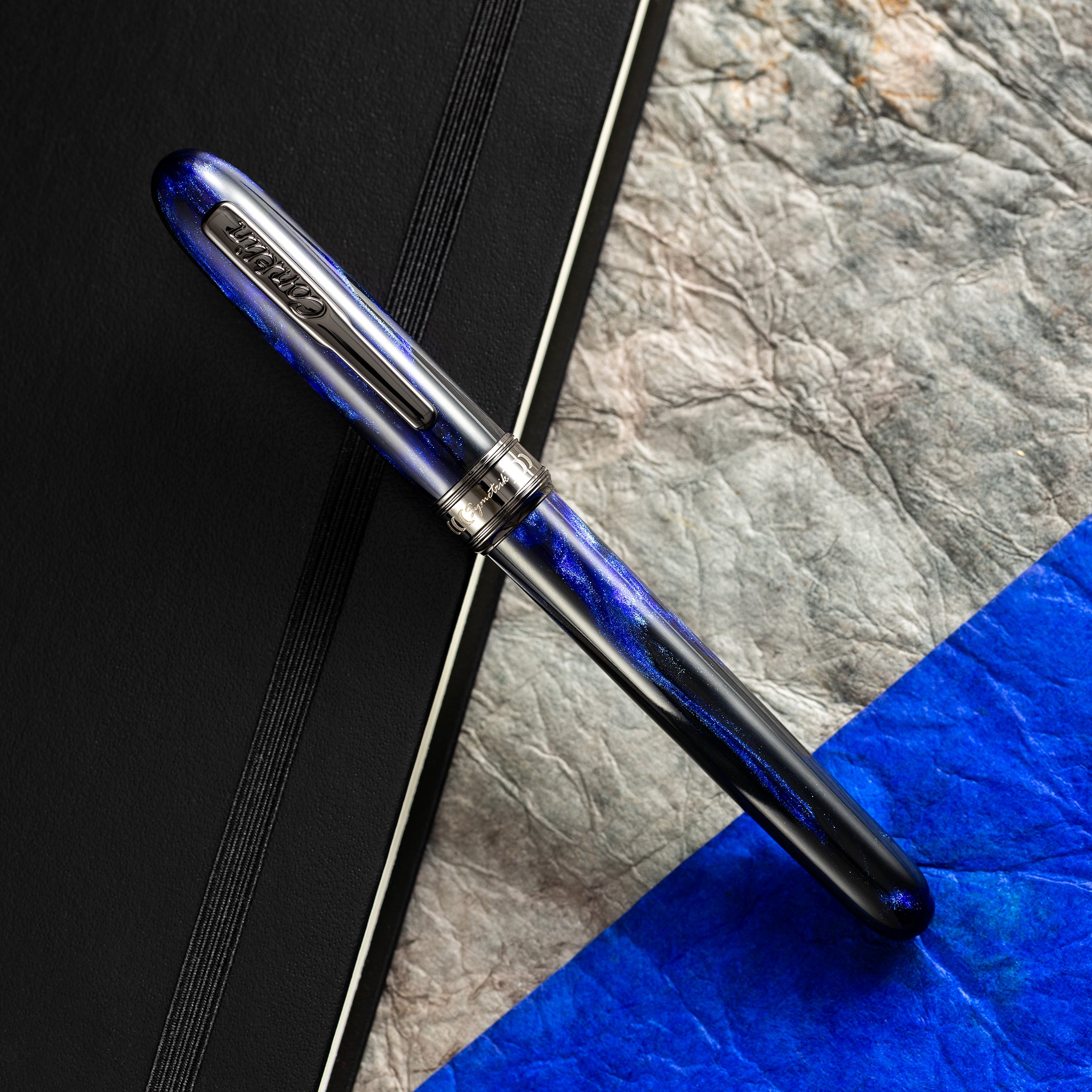Conklin Symetrik Fountain Pen - Limited Edition - Mystic Soul "Energy" - Gunmetal Trim (Pen Boutique Exclusive)