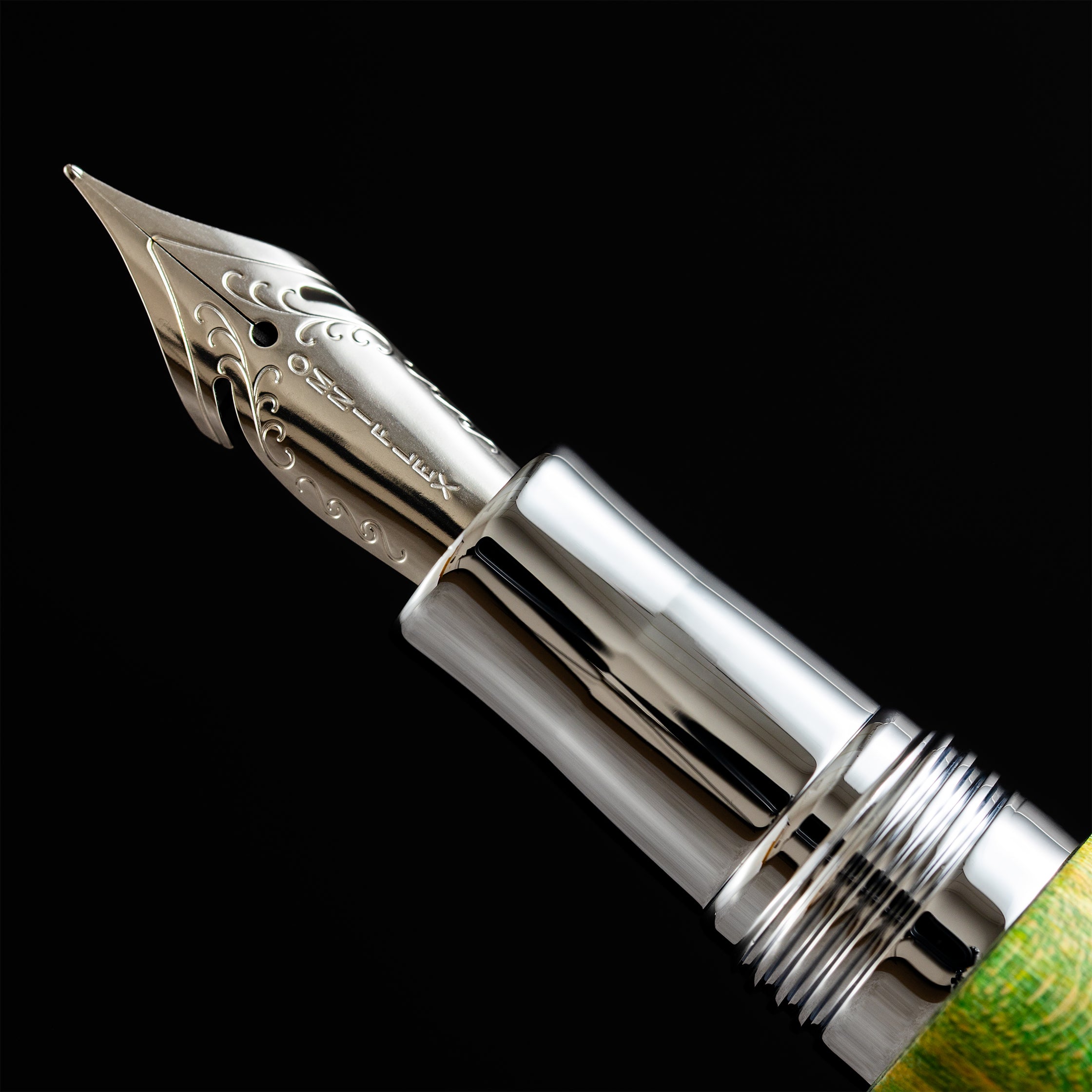 Conklin 1898 Fountain Pen - Stabilized Wood Matte Green - Steel Nib (Limited Edition) - Pen Boutique Ltd