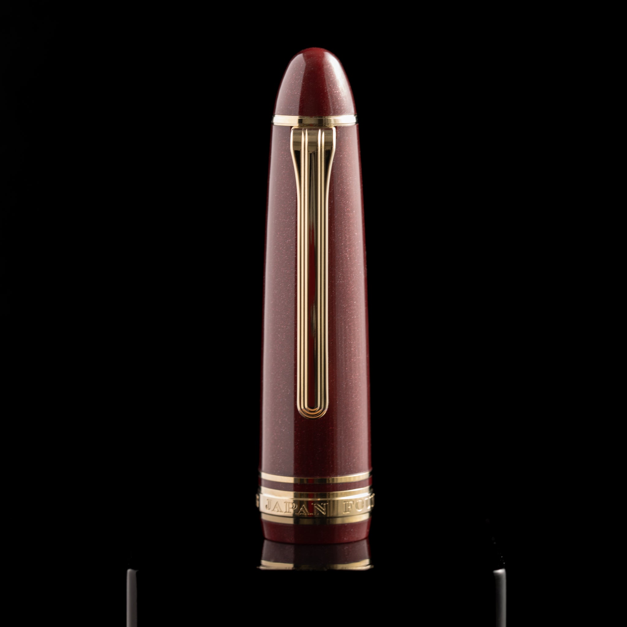 Sailor 1911L Fountain Pen - Shining Red - 18K Gold Trim - Pen Boutique Ltd