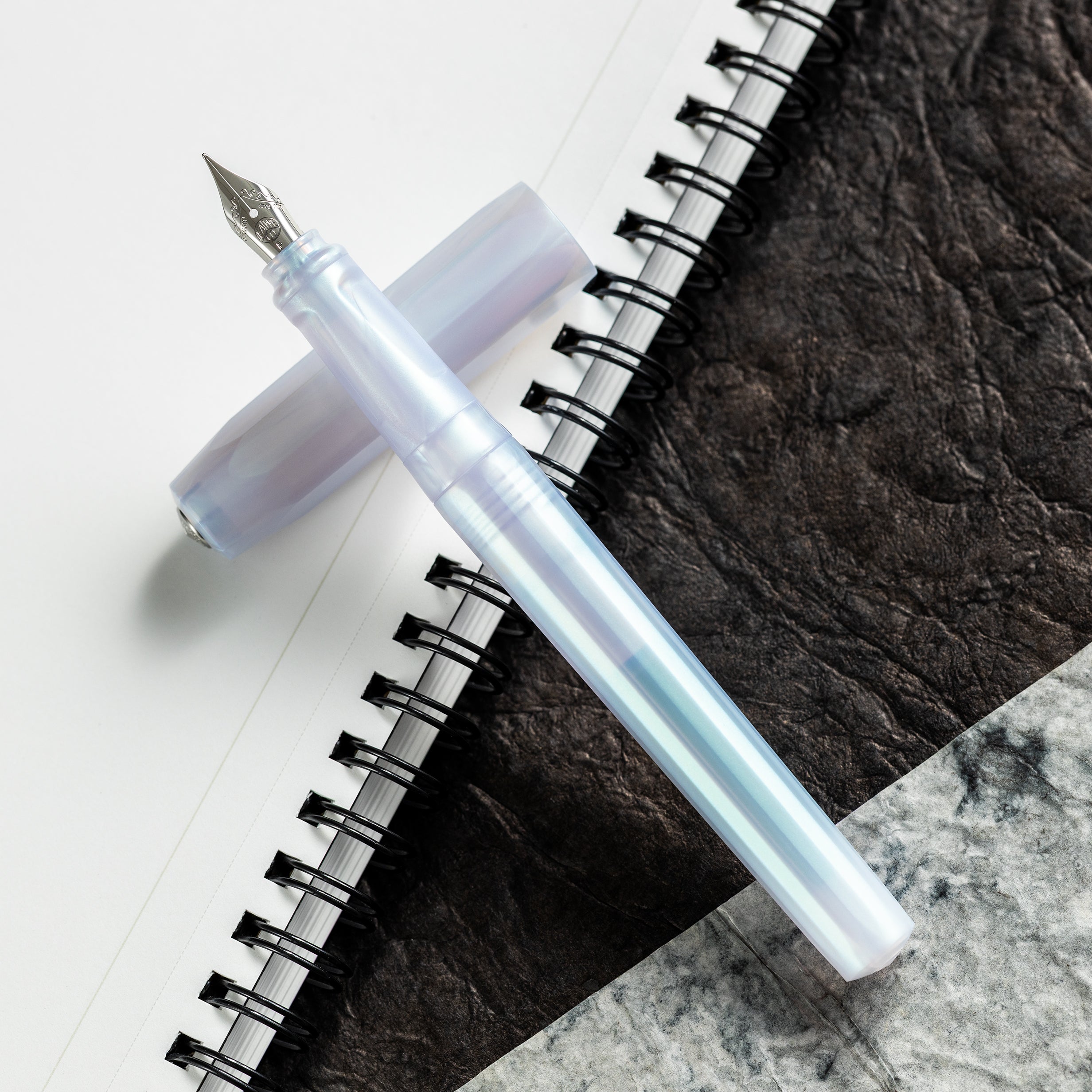 Kaweco Perkeo Fountain Pen - Iridescent Pearl - Pen Boutique Ltd