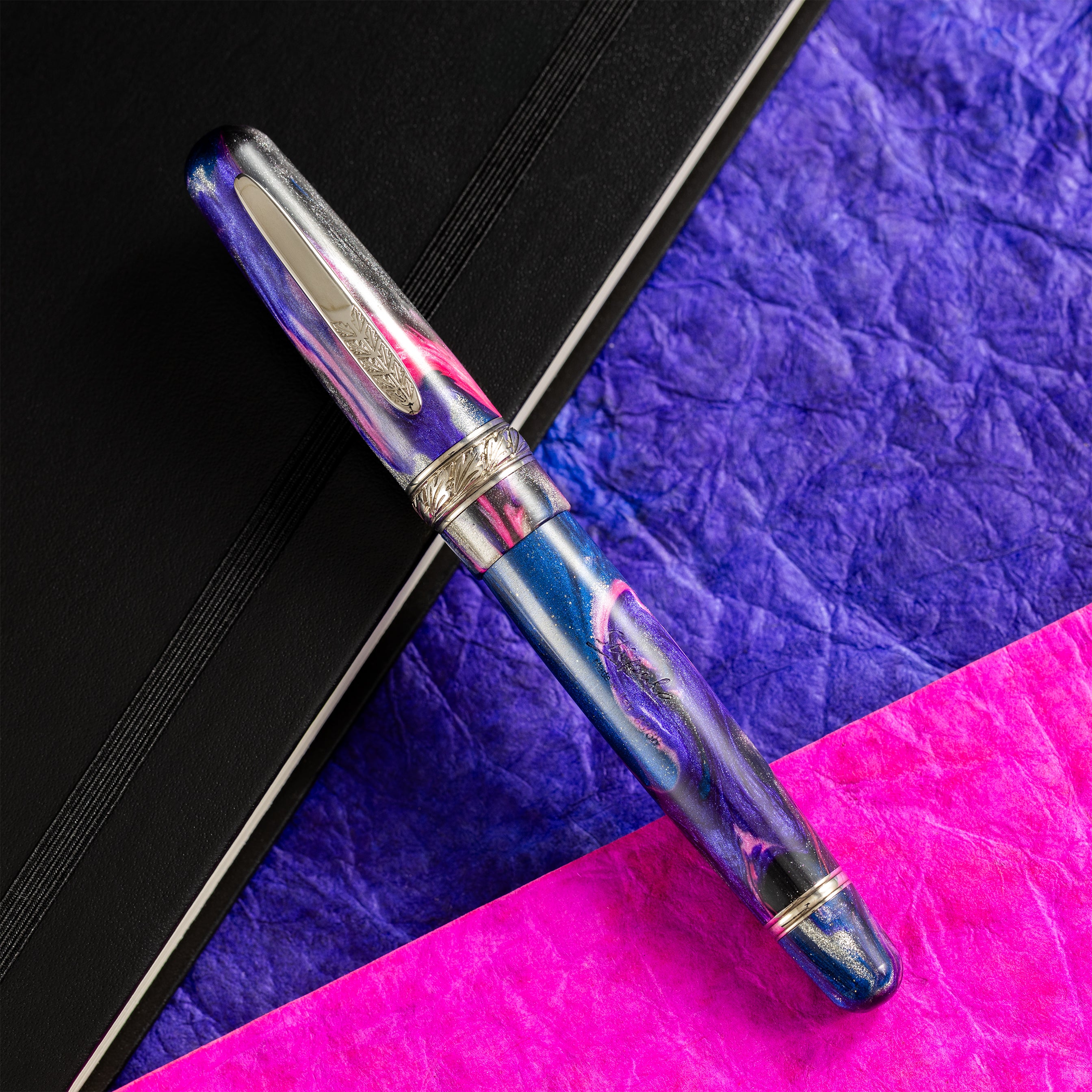 Stipula Etruria Fountain Pen - Chesapeake Sunset (Limited Edition 88)-Pen Boutique Ltd