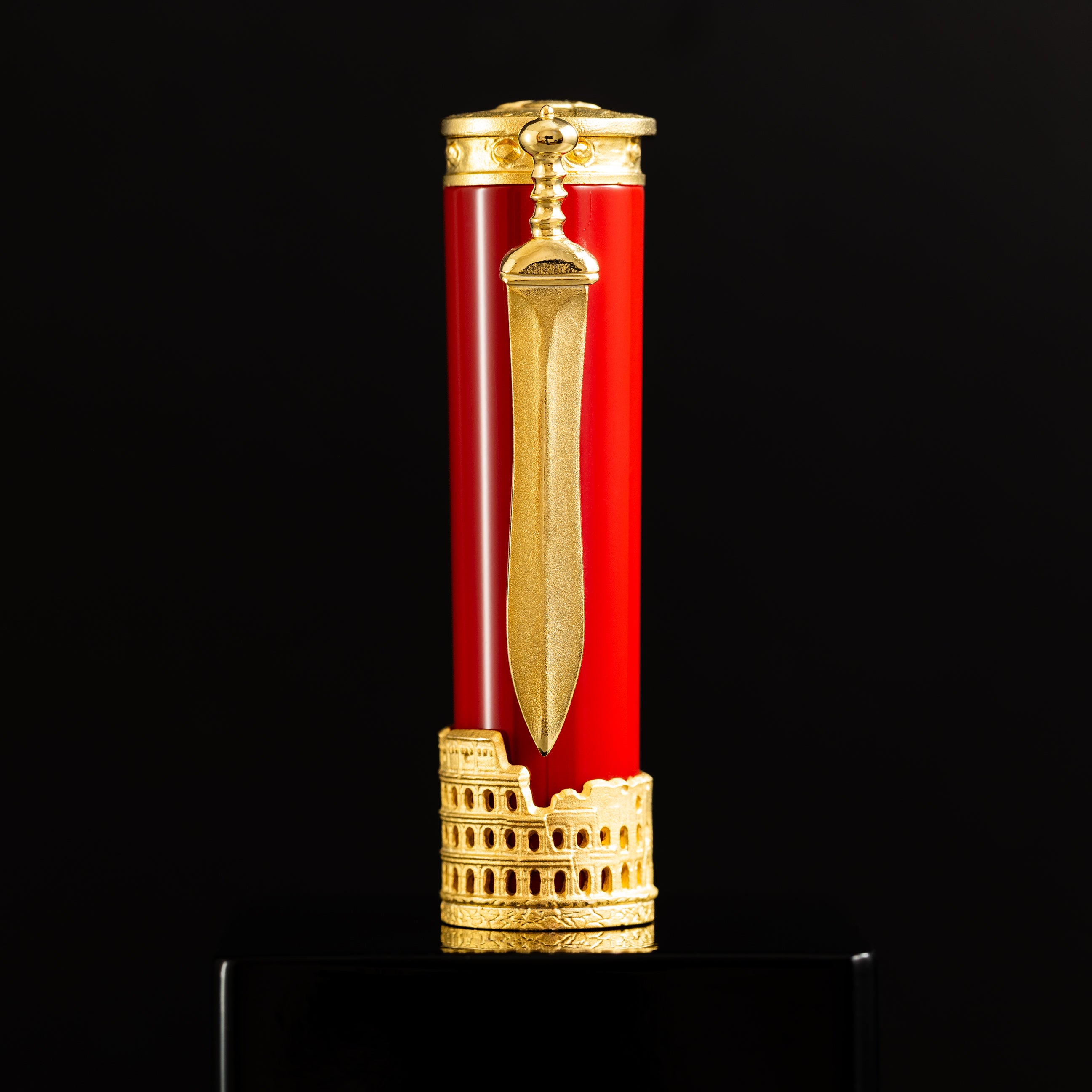 Stipula Gladiator Fountain Pen - Red-Pen Boutique Ltd