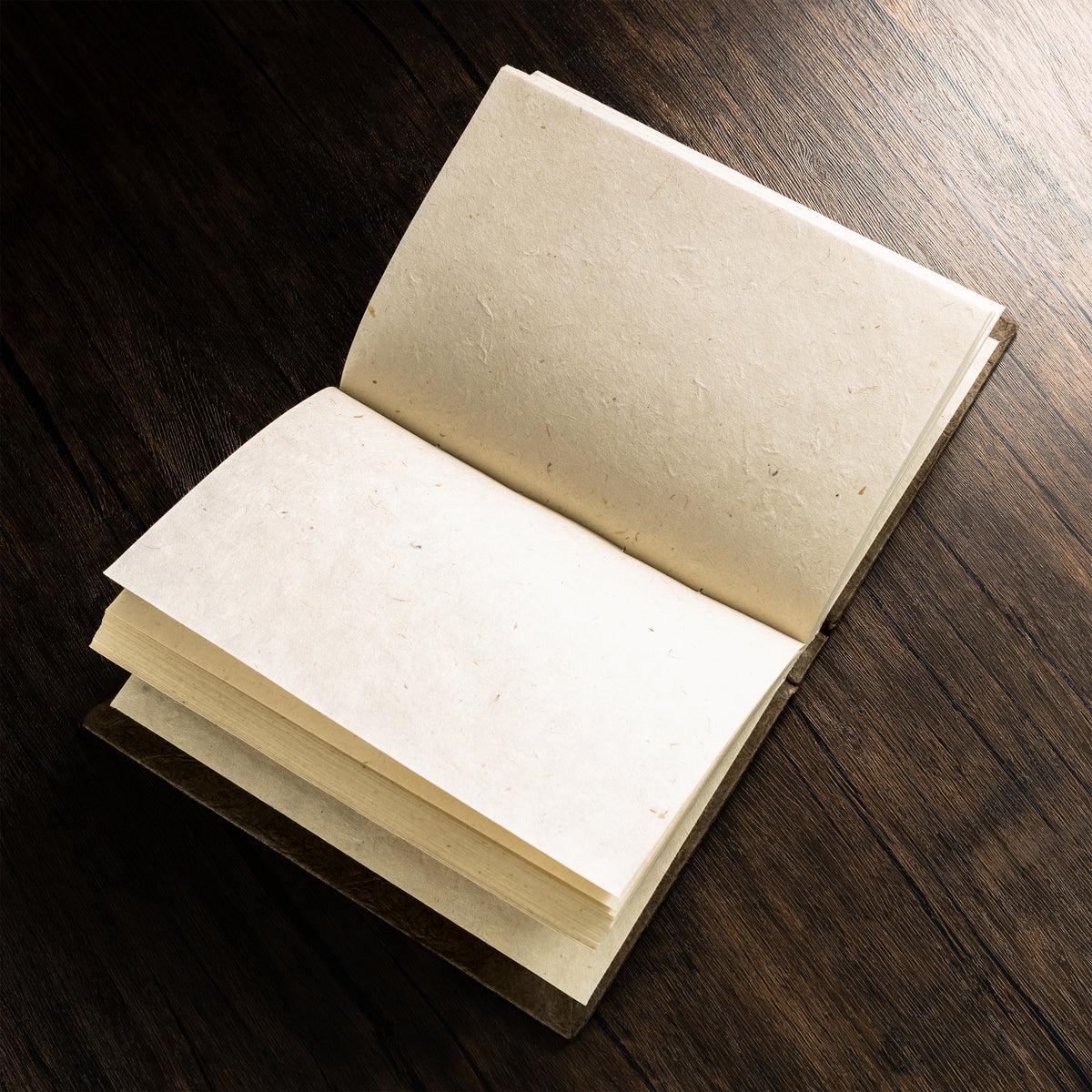 Monk Paper Hard Cover Journal - Walnut - Pen Boutique Ltd
