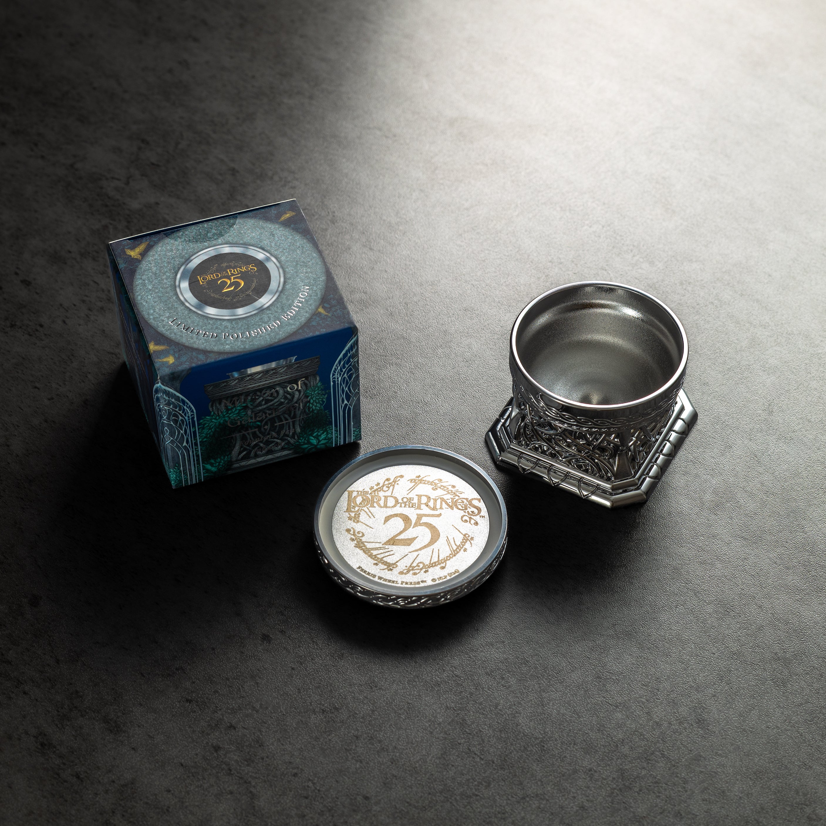Ferris Wheel Press x Lord of The Rings Bijou Inkwell Shiny - Mirror of Galadriel (Limited Edition) - Pen Boutique Ltd