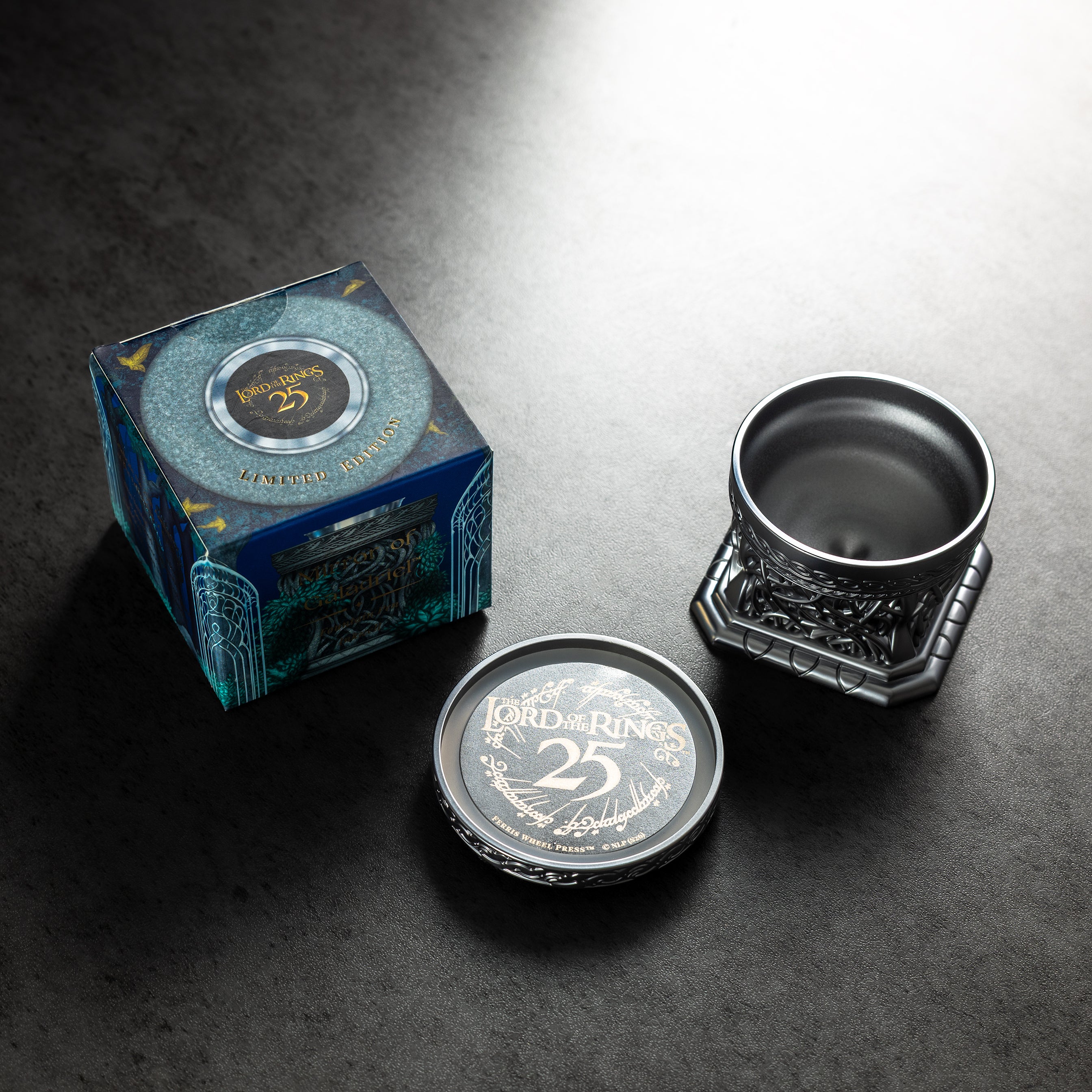Ferris Wheel Press x Lord of The Rings Bijou Inkwell Matte - Mirror of Galadriel (Limited Edition) - Pen Boutique Ltd