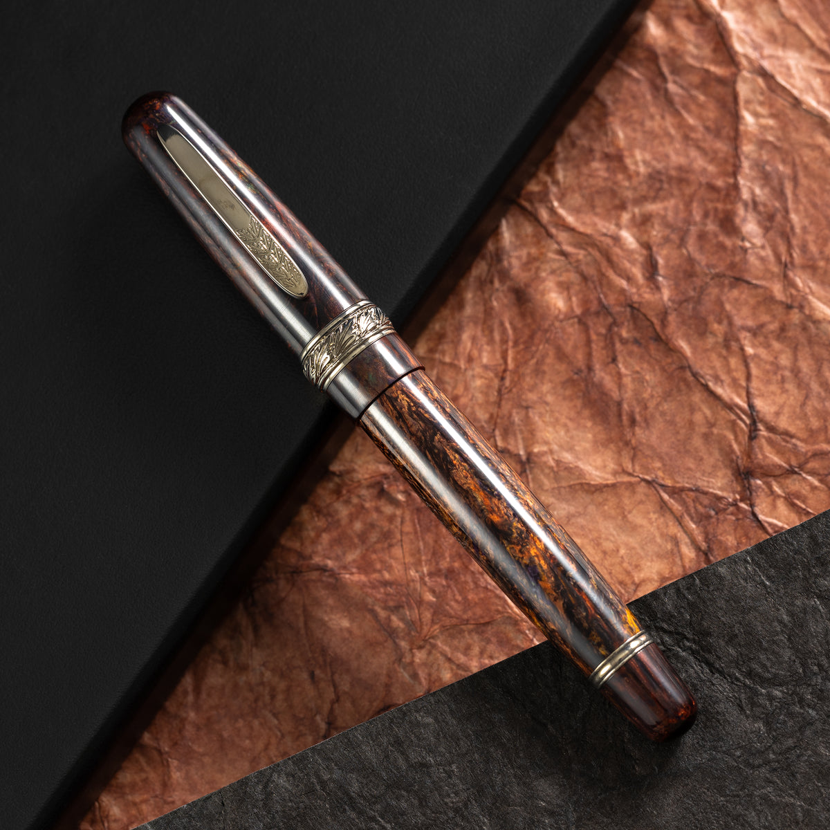 Stipula Etruria Fountain Pen - Dragon Scales (Limited Edition) - Pen Boutique Ltd