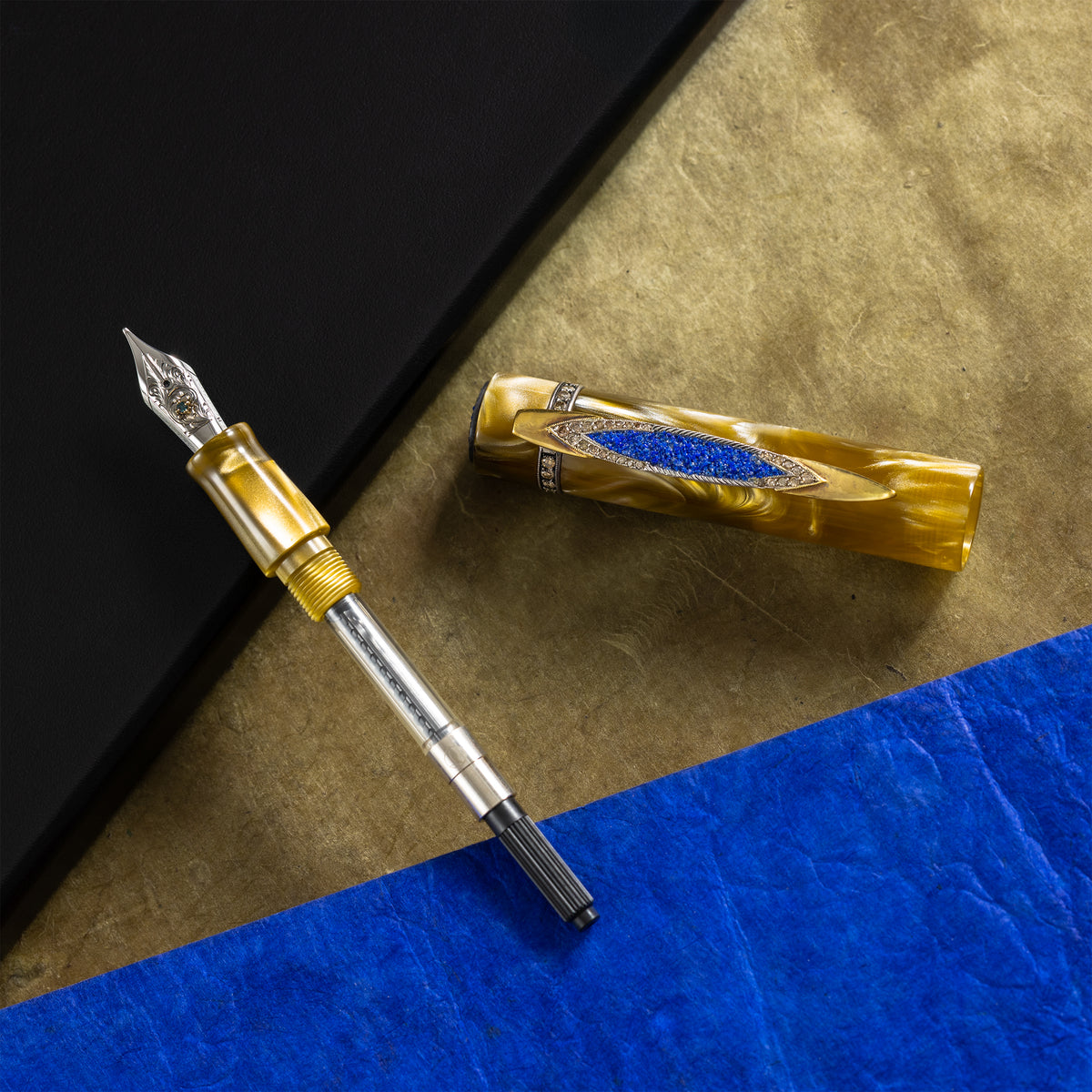 Zeki Karaca Jewellery Harman Fountain Pen - Brown (Limited Edition) - Pen Boutique Ltd