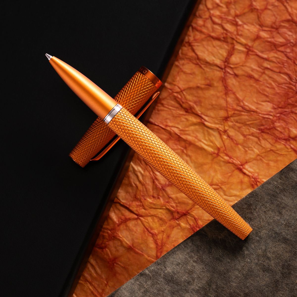 Diplomat Viper Rollerball Pen - Orange - Pen Boutique Ltd