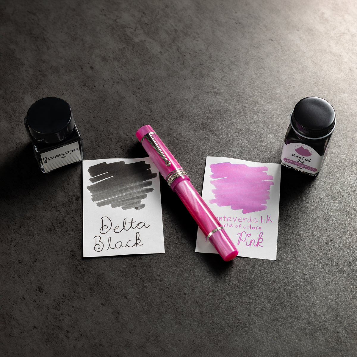 Delta DV Original Fountain Pen - Pink - Pen Boutique Exclusive