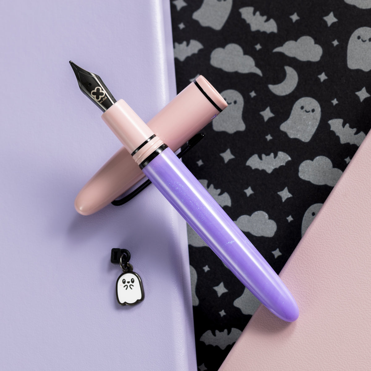 Esterbrook x Sweet Kawaii Design Estie Fountain Pen - Halloween Pastel Purple - Pen Boutique Ltd