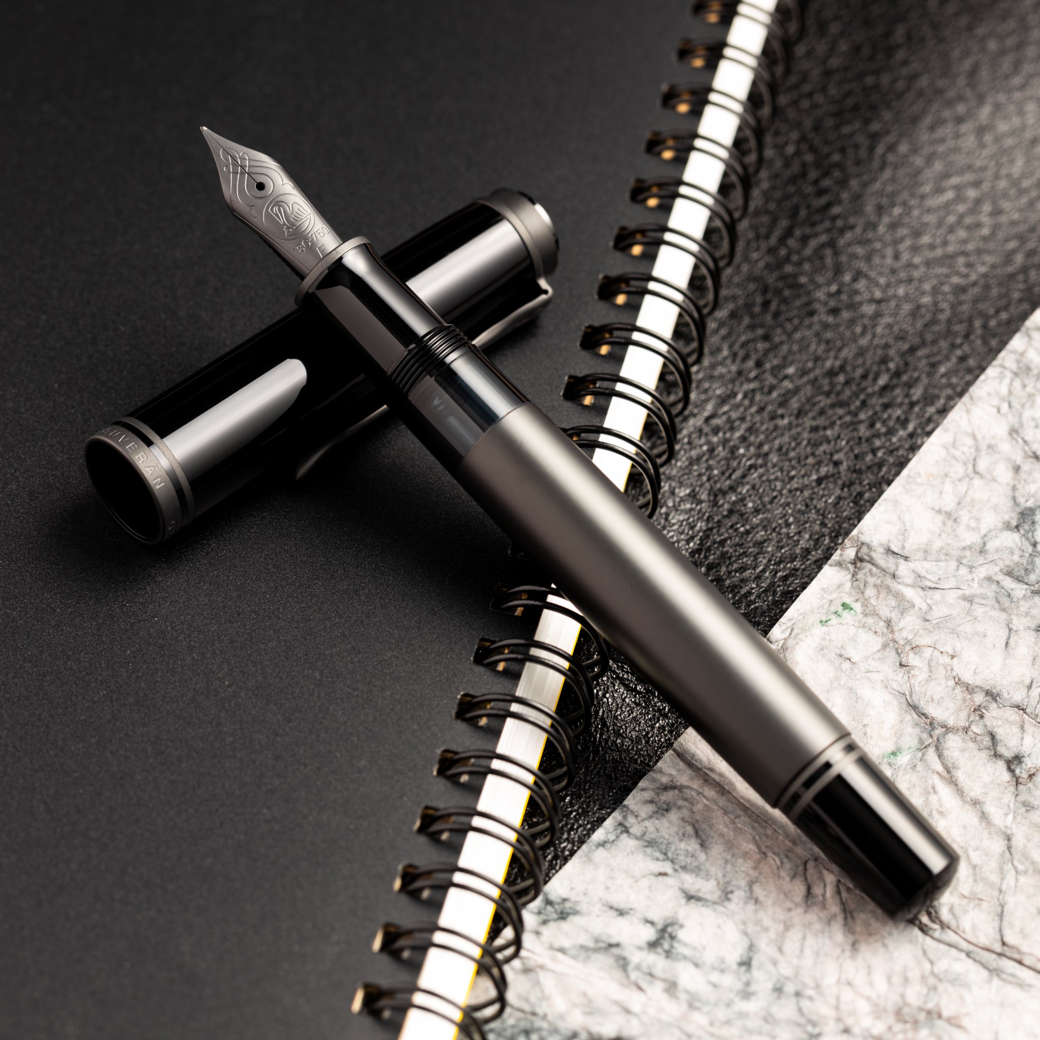 Pelikan Souveran Fountain Pen - M809 Black Matte (Special Edition) - Pen Boutique Ltd