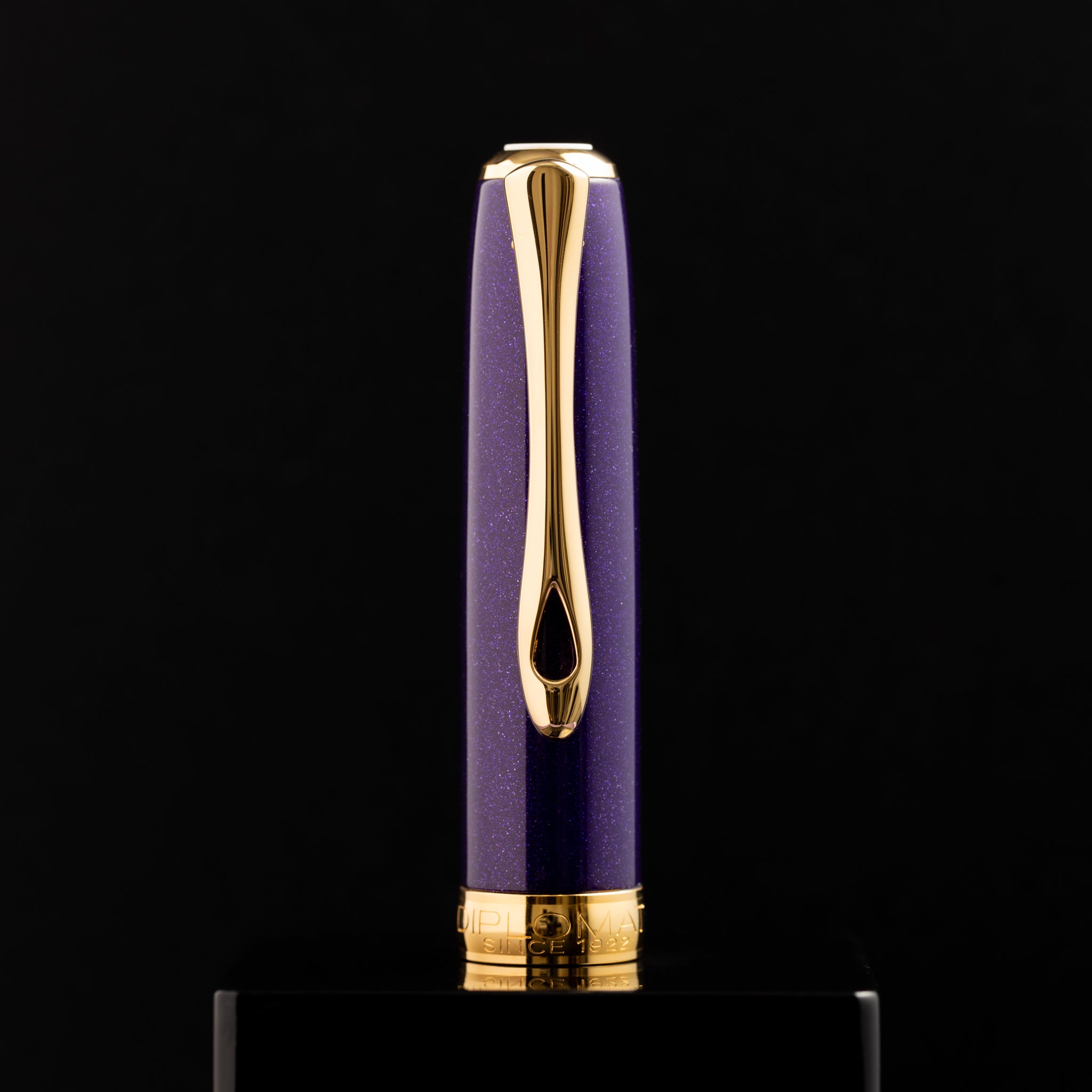 Diplomat Excellence A2 Rollerball Pen - Violet Rain - Pen Boutique Ltd