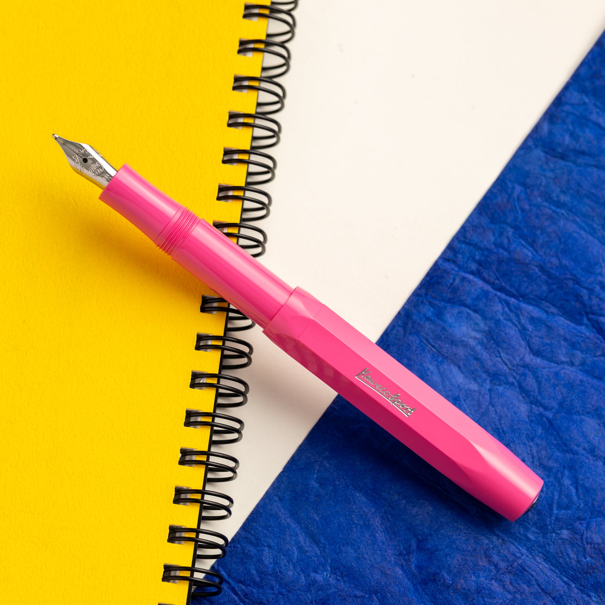 Kaweco Skyline Sport Fountain Pen - Pink - Pen Boutique Ltd