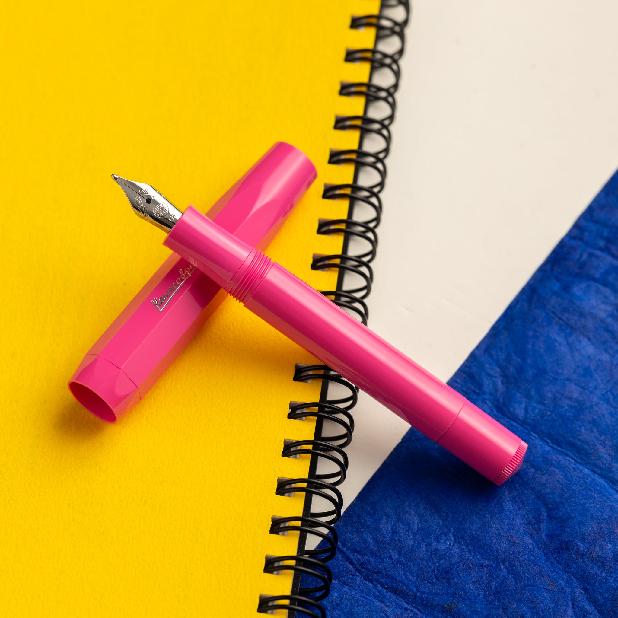 Kaweco Skyline Sport Fountain Pen - Pink - Pen Boutique Ltd