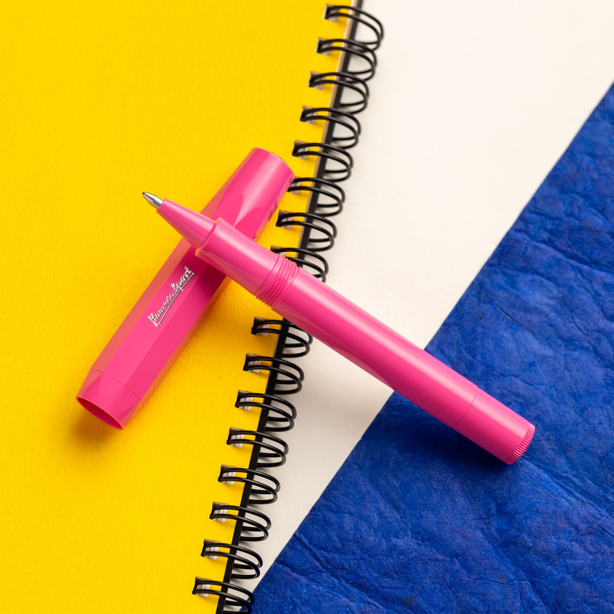 Kaweco Skyline Sport Rollerball Pen - Pink - Pen Boutique Ltd