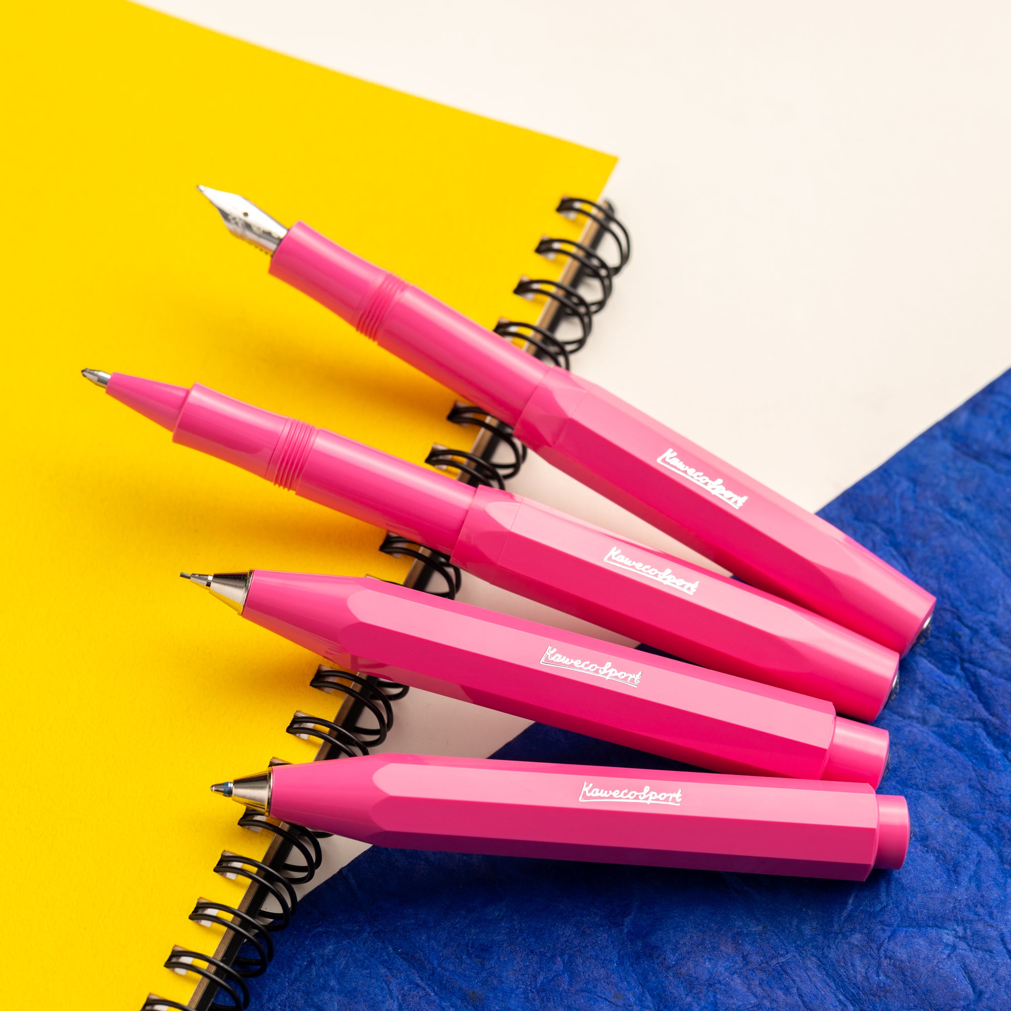 Kaweco Skyline Sport Ballpoint Pen - Pink - Pen Boutique Ltd