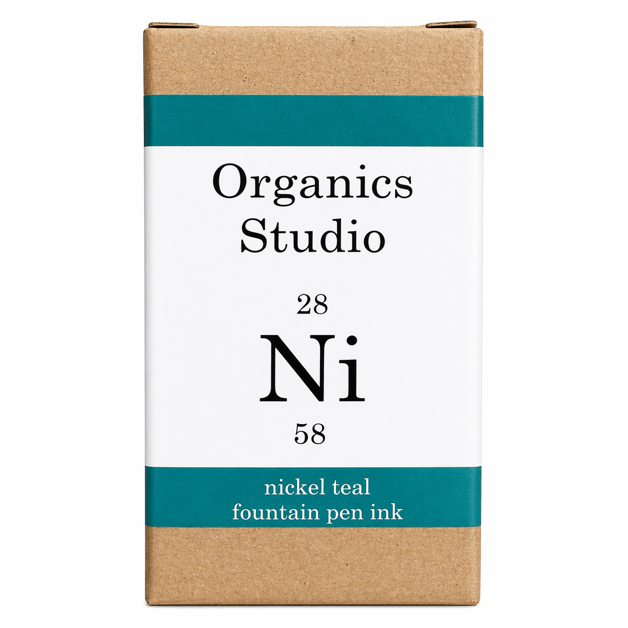 Organics Studio Periodic Table Ink Bottle - Nickel - Pen Boutique Ltd