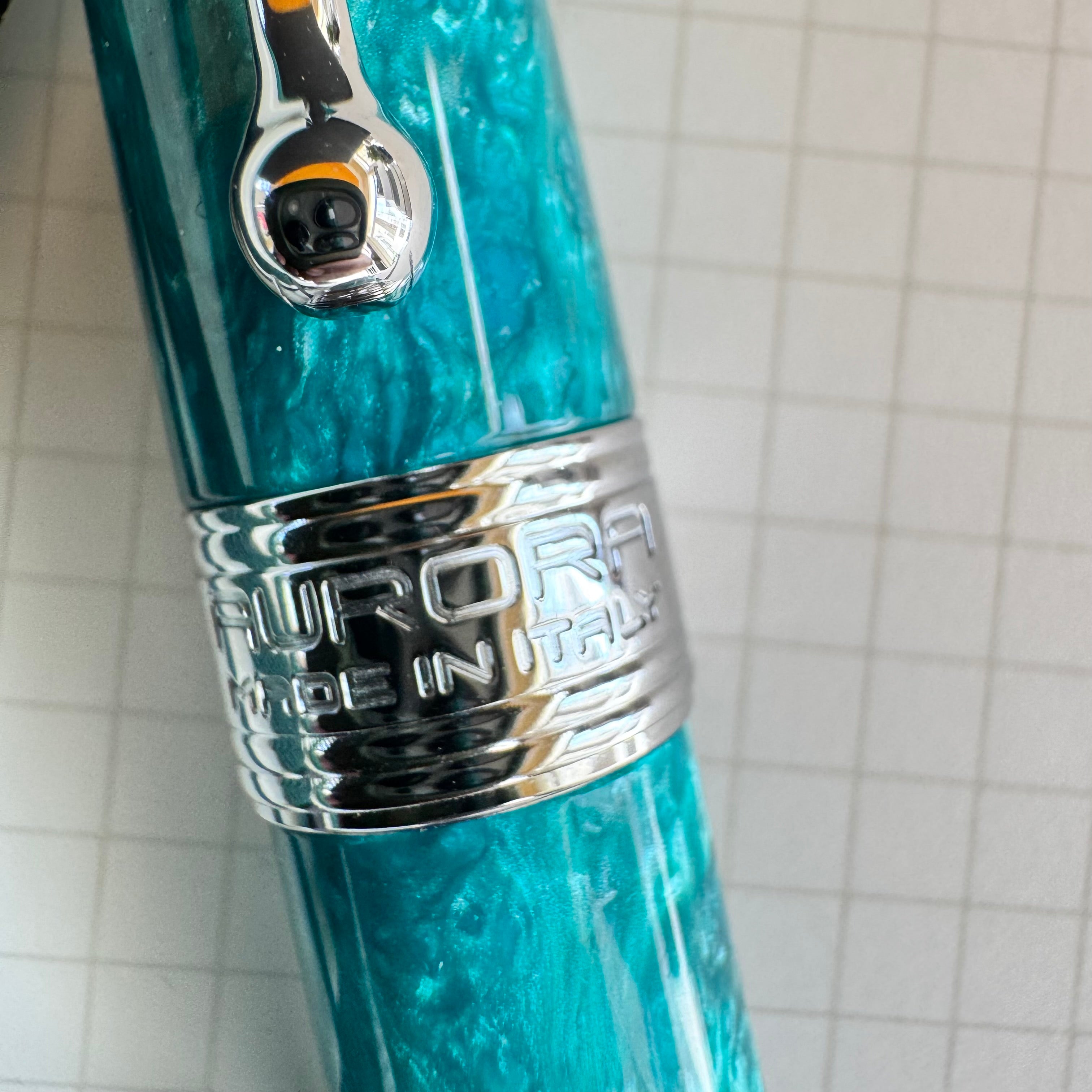 Aurora Optima Fountain Pen - Limited Edition - Sogno del Mare (Pen Boutique Exclusive) - Pen Boutique Ltd
